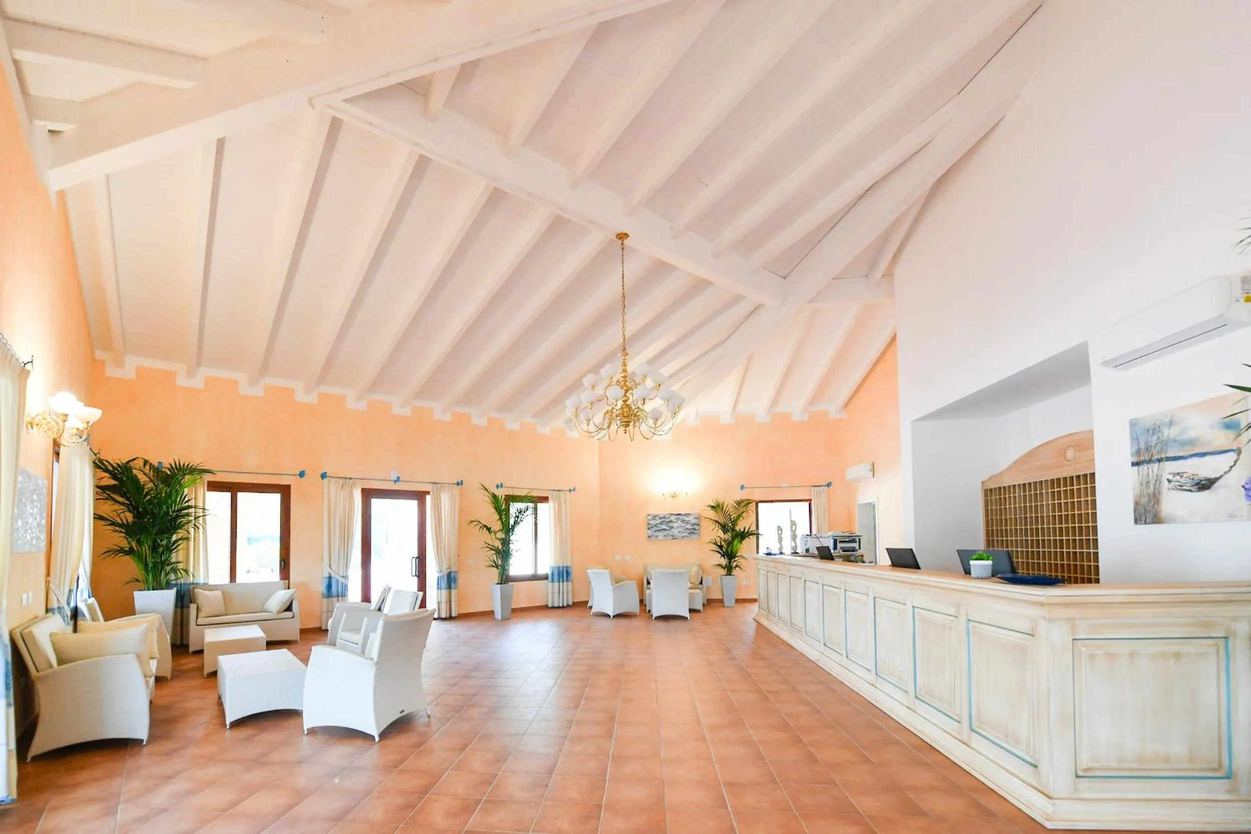 Lobby or reception in Marina Torre Navarrese Resort