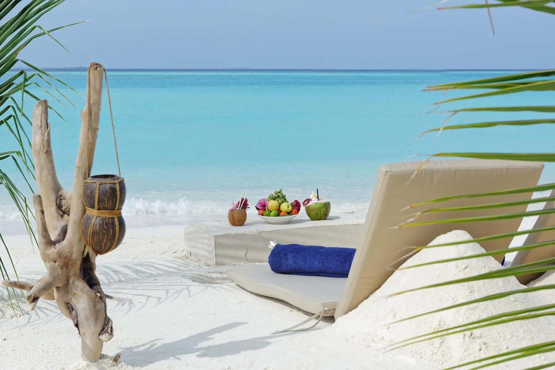 Beach in Brennia Kottefaru Maldives