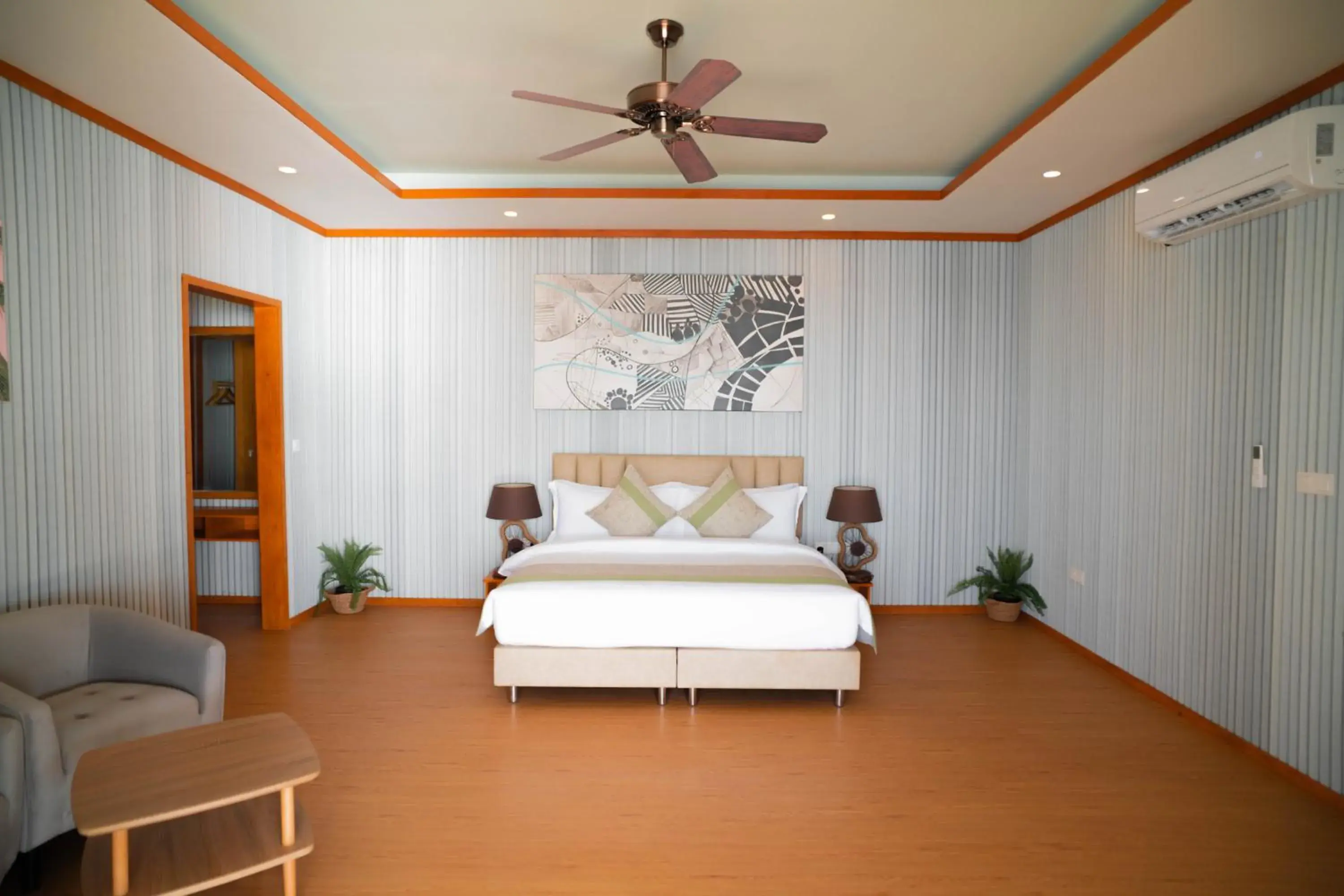 Bed in Brennia Kottefaru Maldives Bed in Brennia Kottefaru Maldives