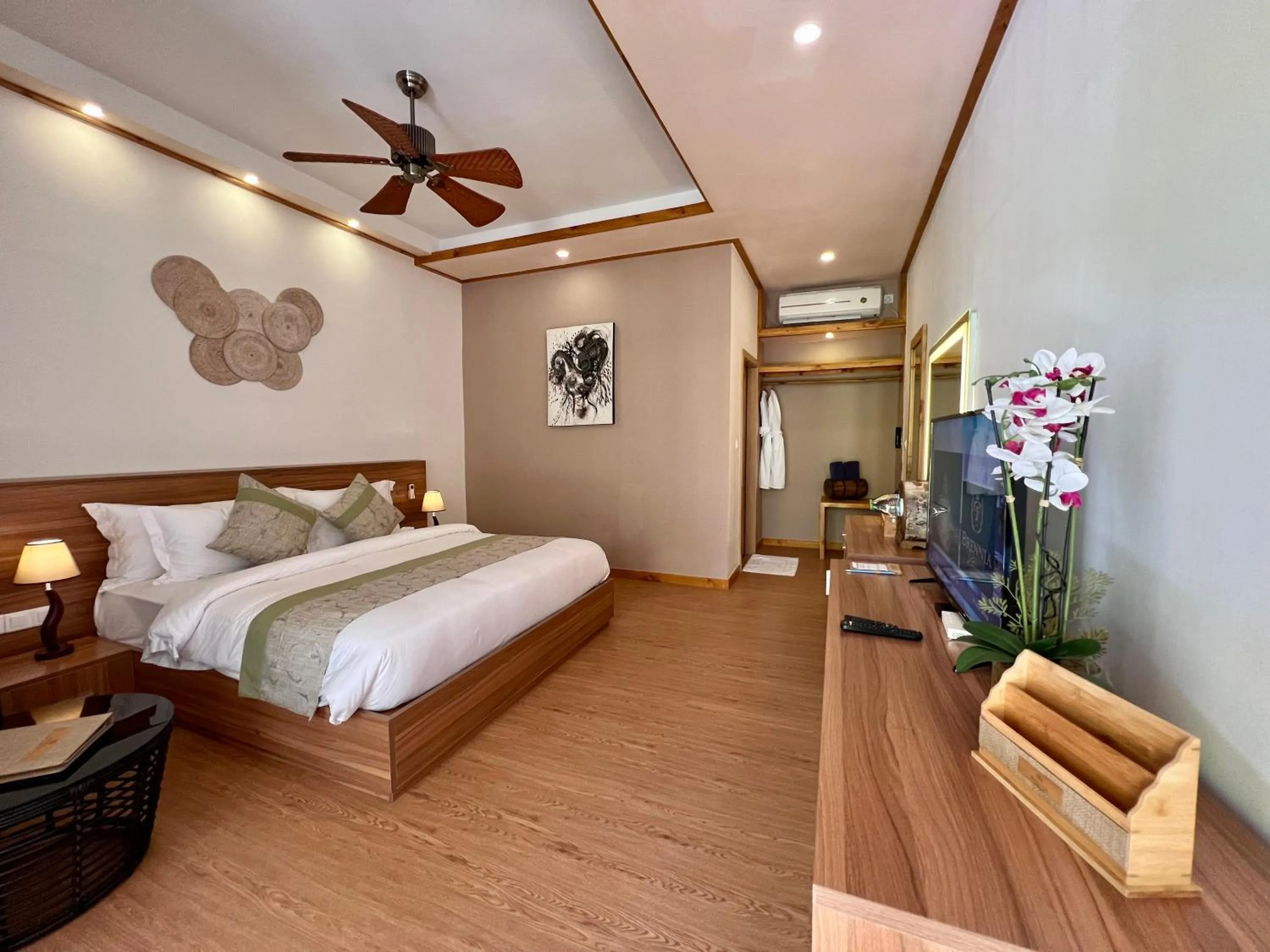 Bed in Brennia Kottefaru Maldives