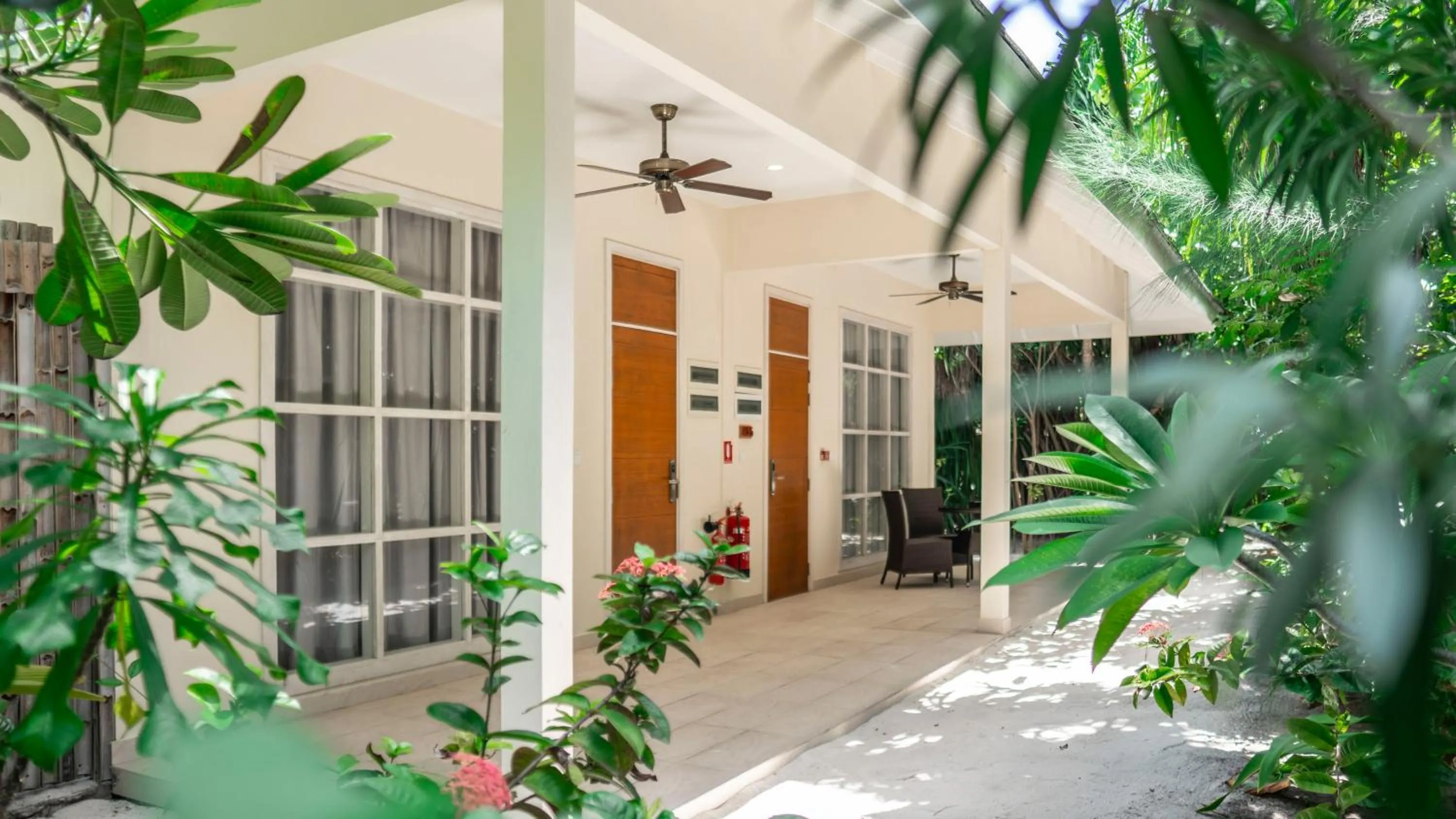 Garden in Brennia Kottefaru Maldives