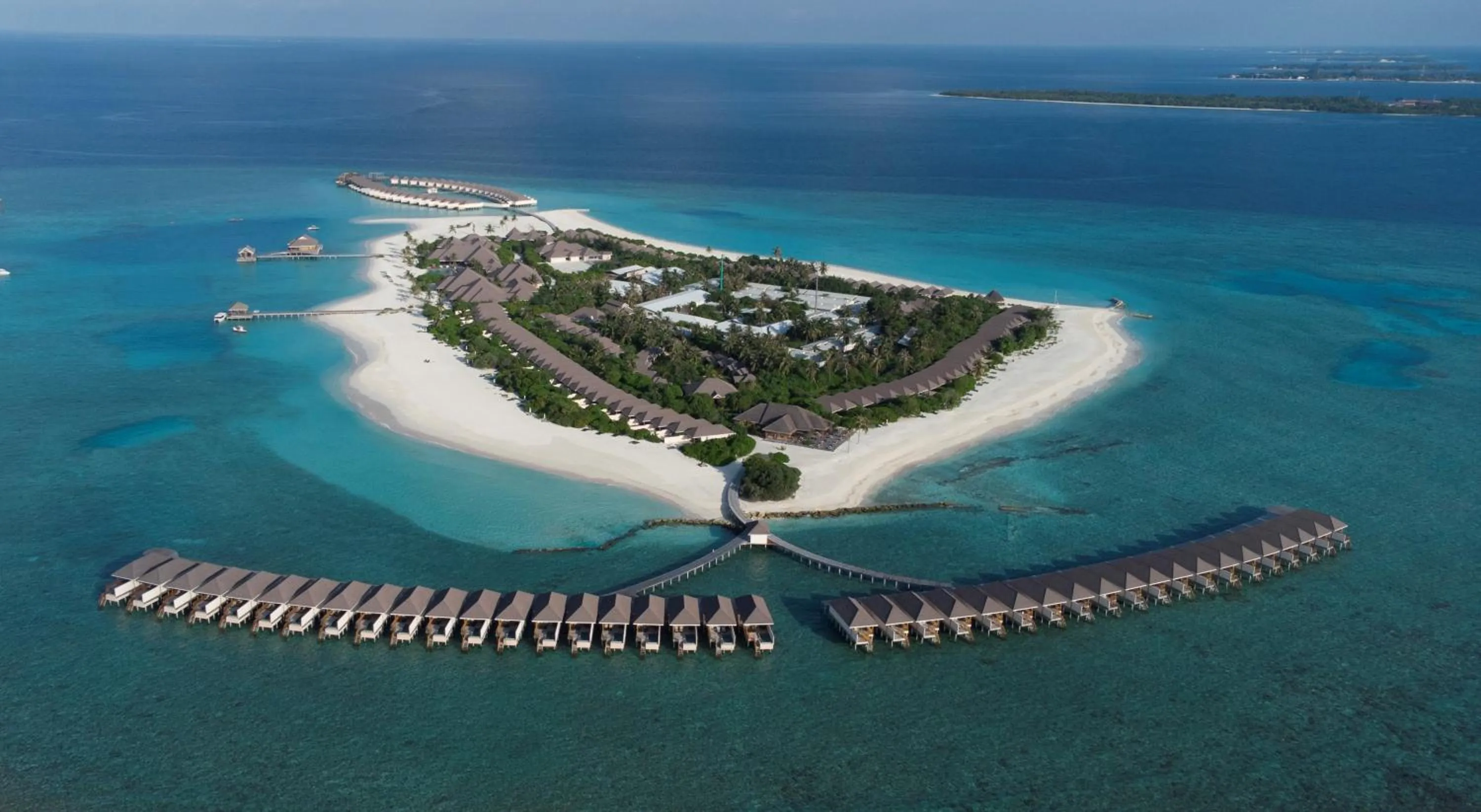 Bird's eye view in Brennia Kottefaru Maldives