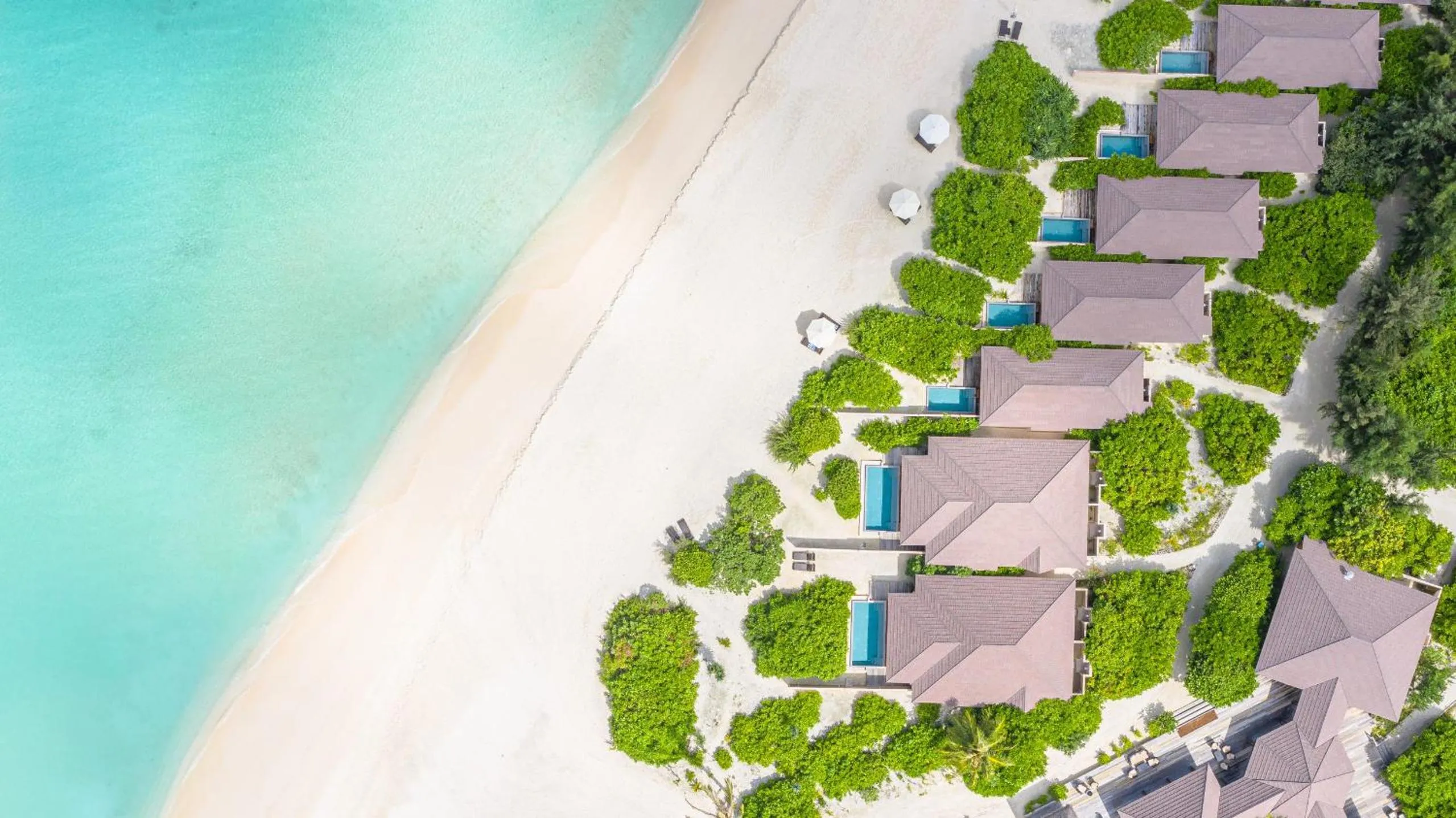 Bird's eye view in Brennia Kottefaru Maldives