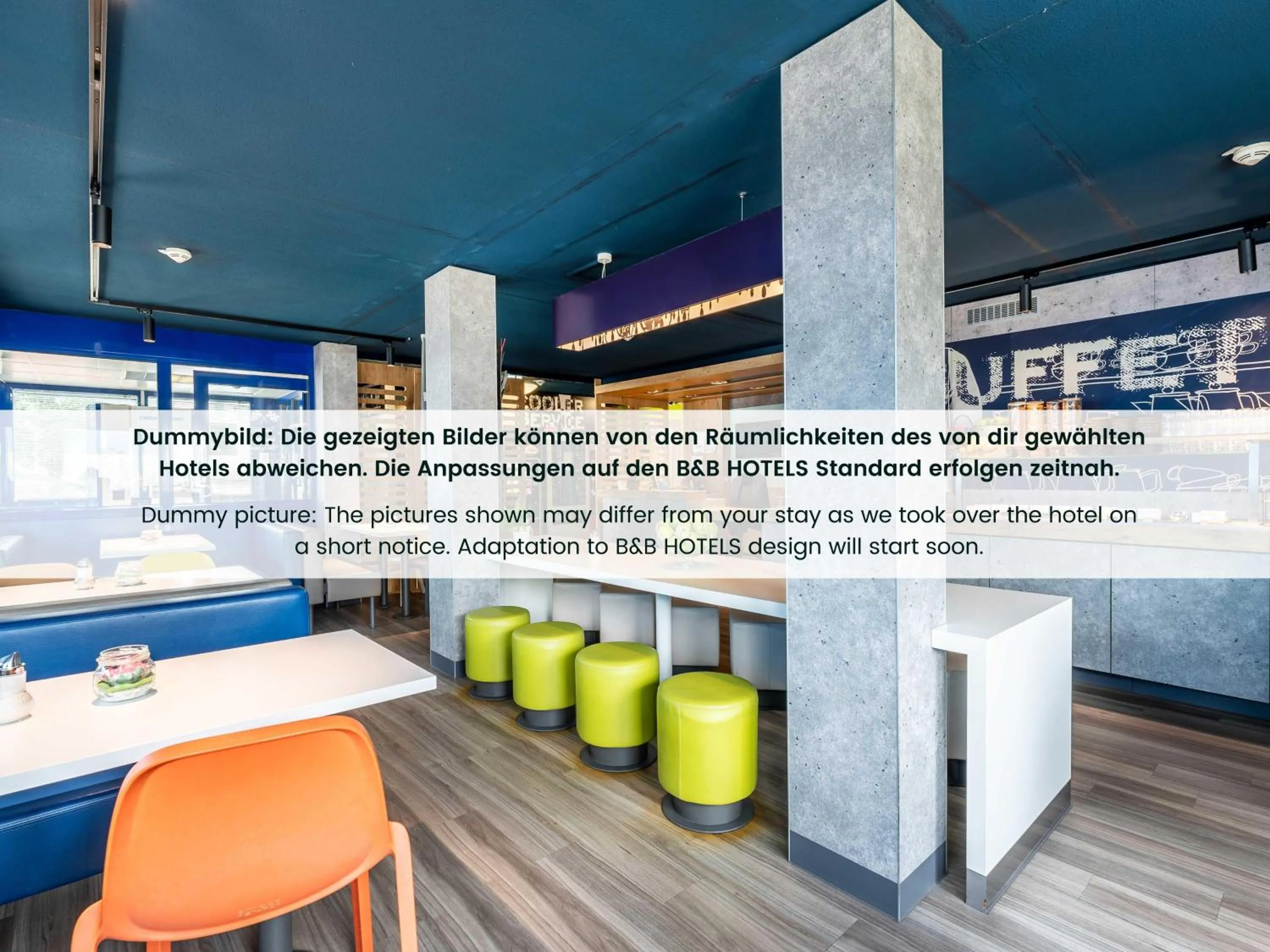 Restaurant/places to eat in ibis budget Hannover Messe