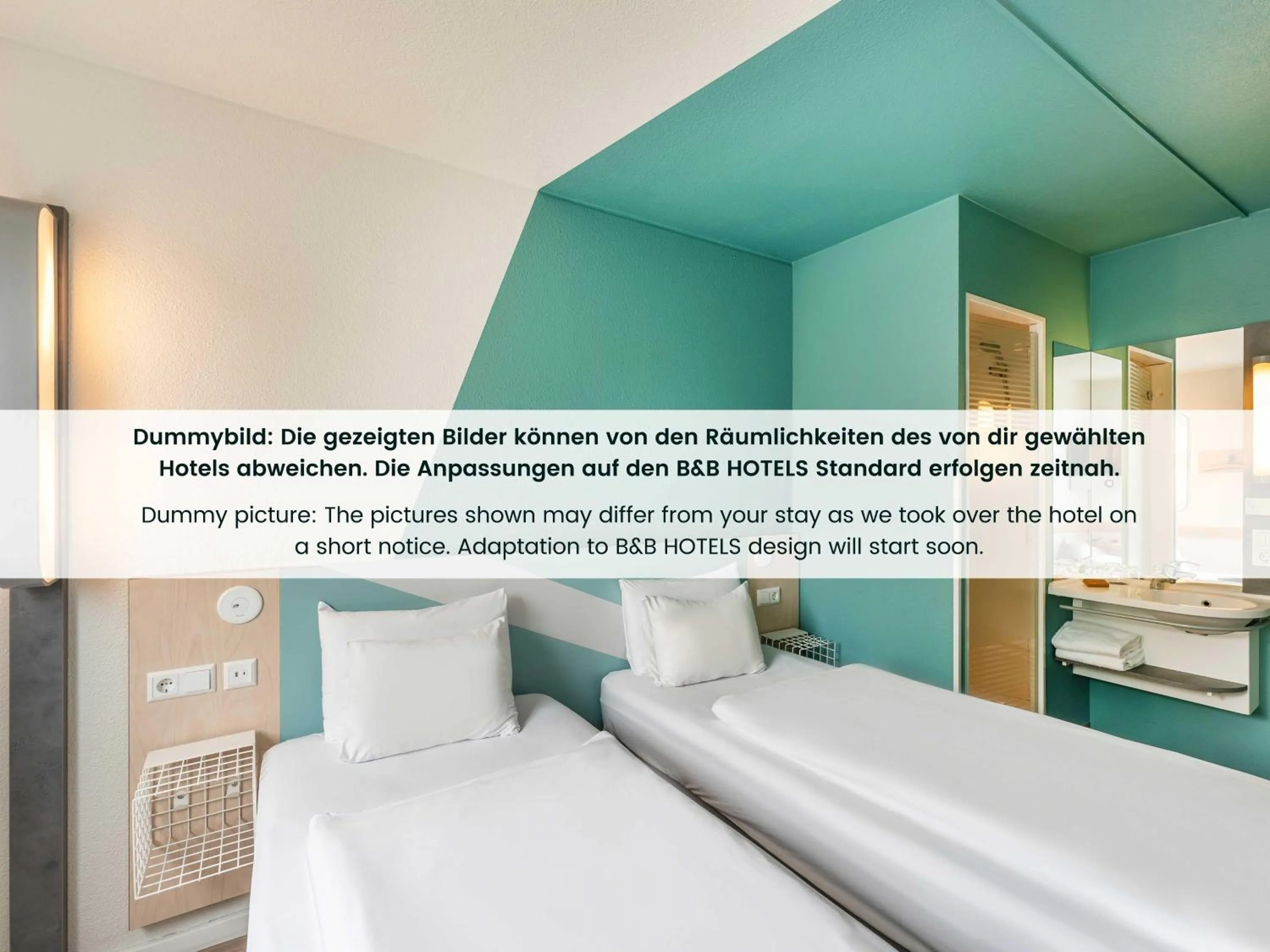 Photo of the whole room, Bed in ibis budget Hannover Messe