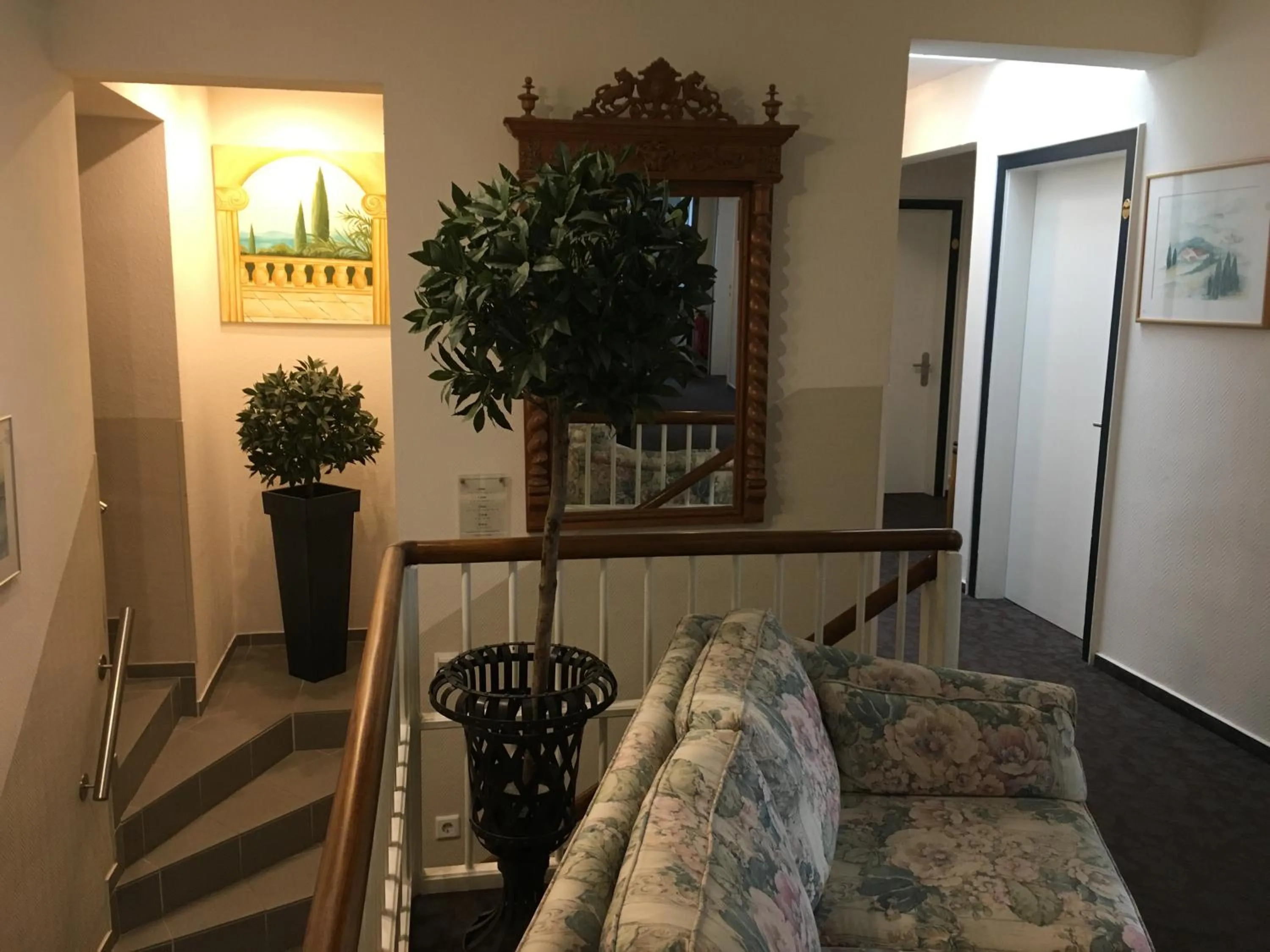 Decorative detail in Hotel Ahrbella