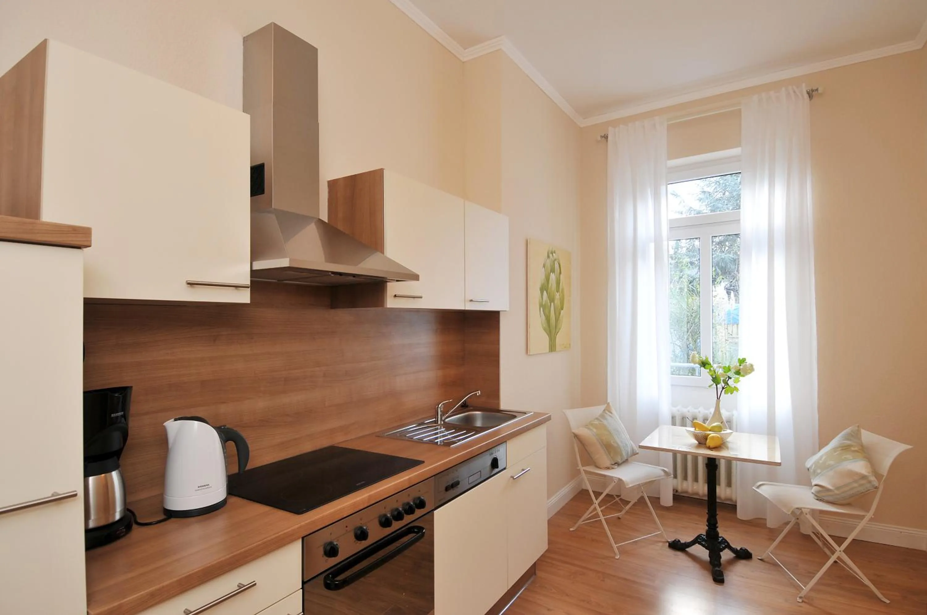 Kitchen or kitchenette in Hotel Ahrbella