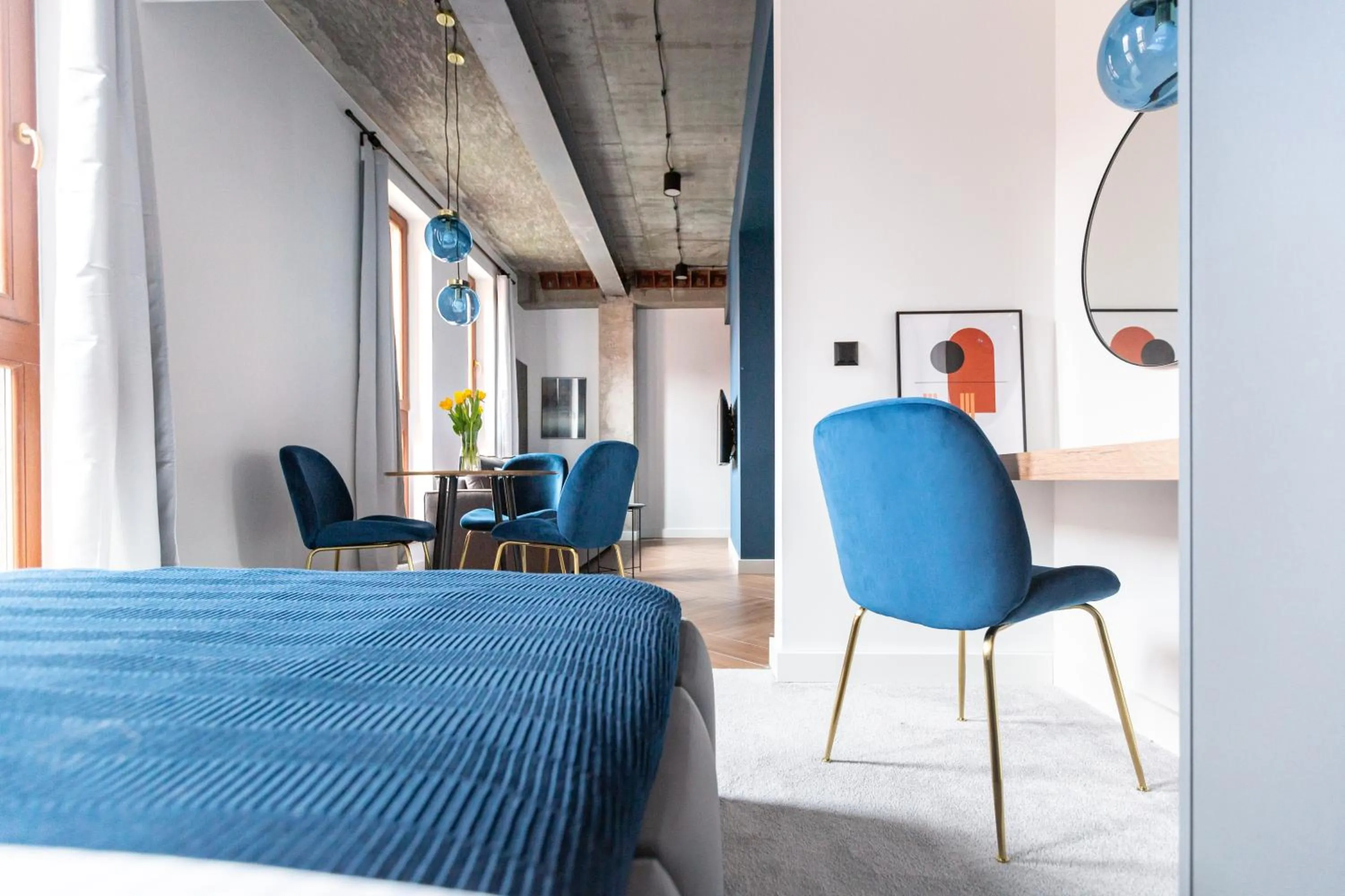 Seating area in Homewell Boutique Apartments Stare Miasto