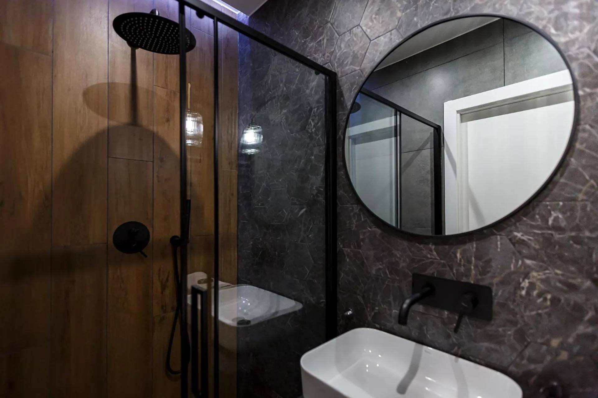 Bathroom in Homewell Boutique Apartments Stare Miasto