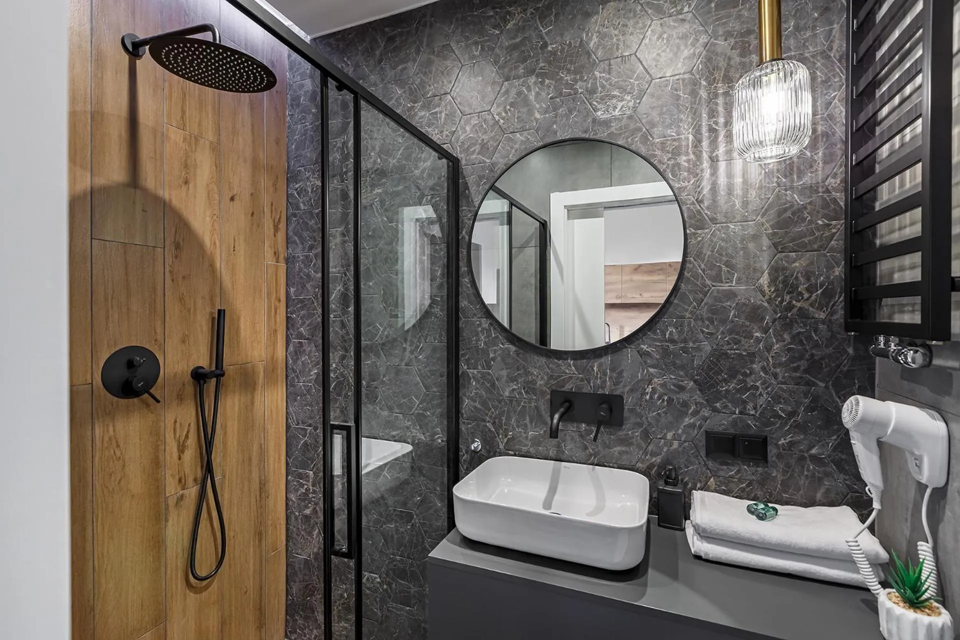 Bathroom in Homewell Boutique Apartments Stare Miasto