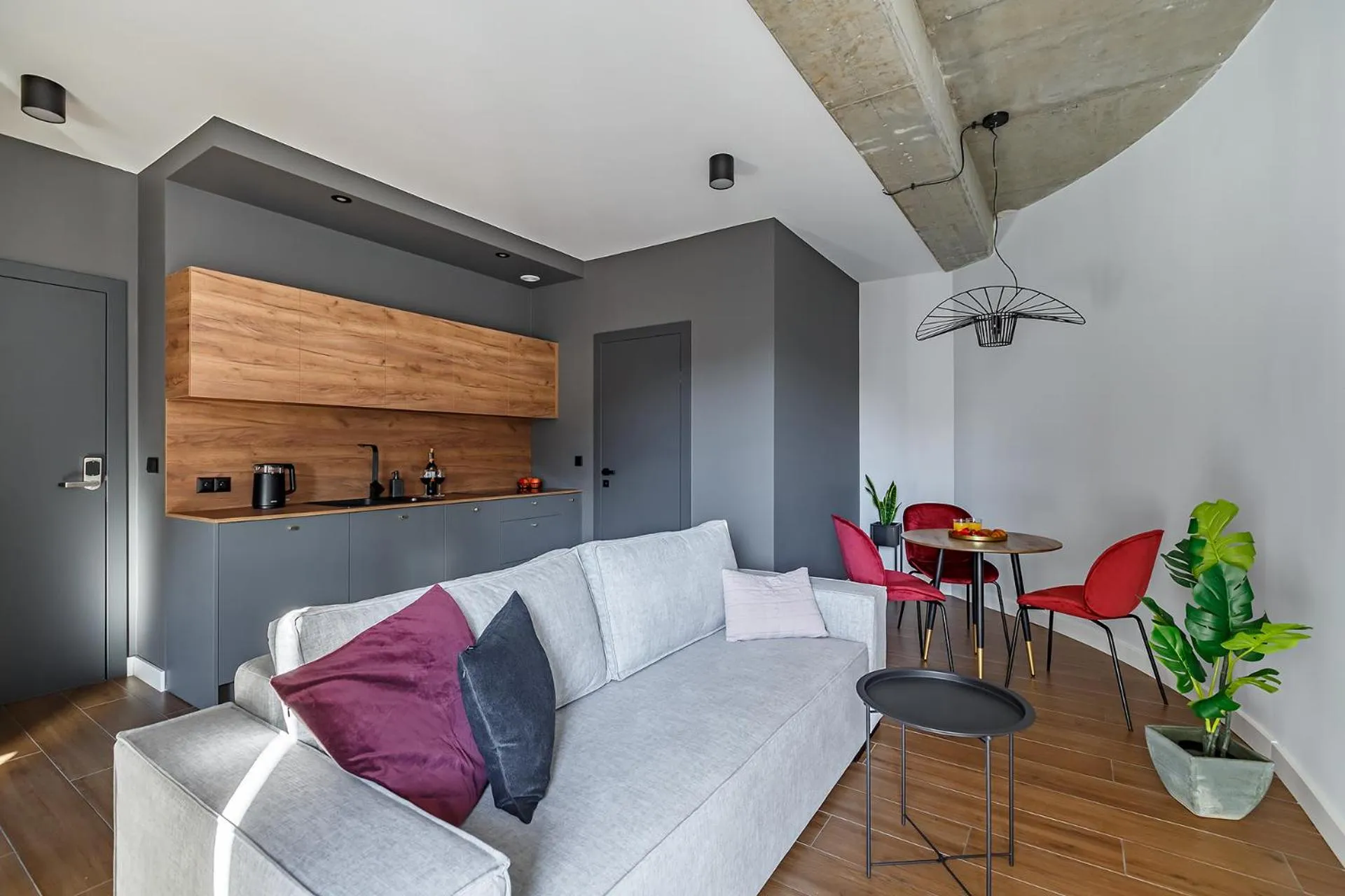 Seating area in Homewell Boutique Apartments Stare Miasto