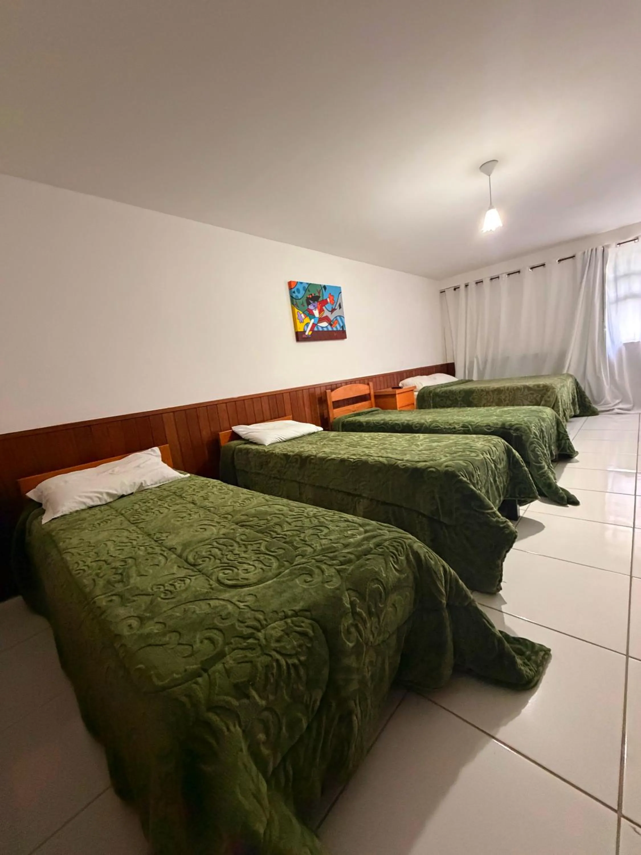 Bed in HOTEL MONTANAS