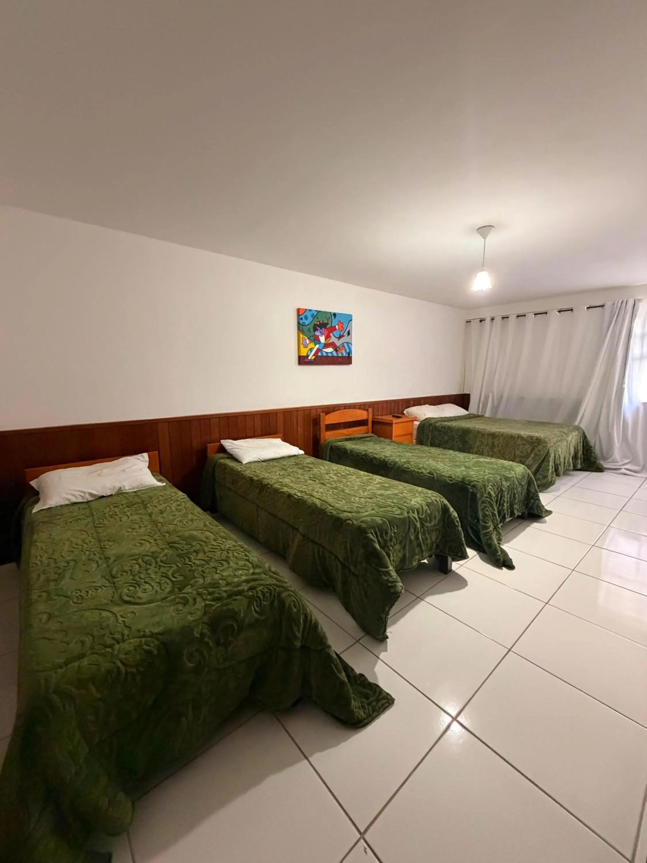 Bed in HOTEL MONTANAS