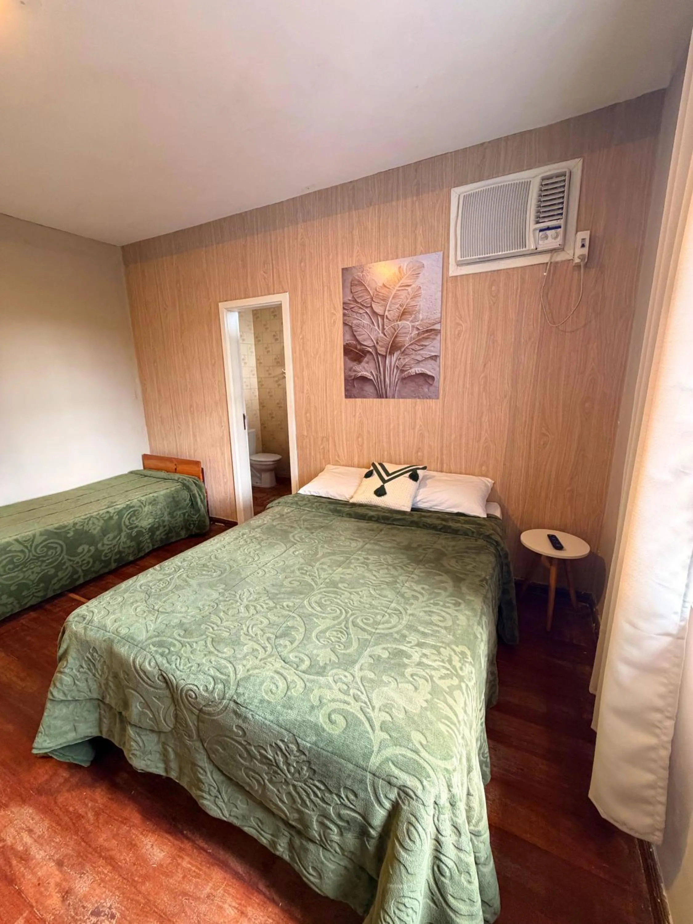 Bed in HOTEL MONTANAS