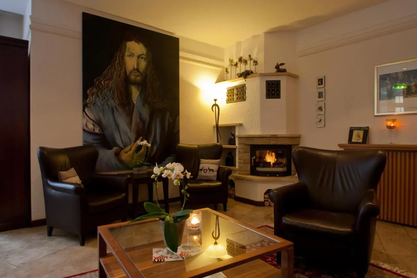 Living room, Seating Area in Durer-Hotel