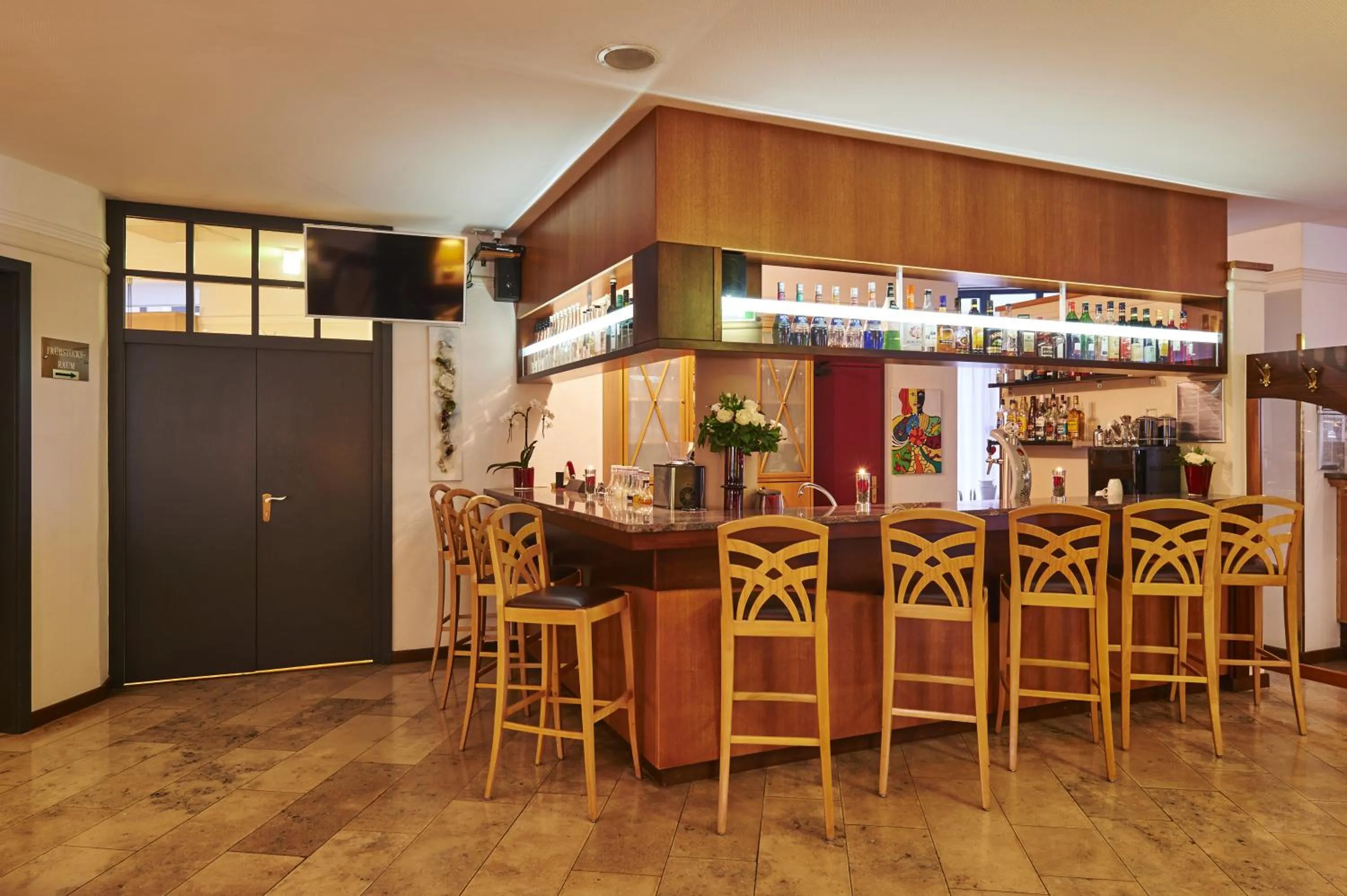 Lounge or bar in Dürer-Hotel