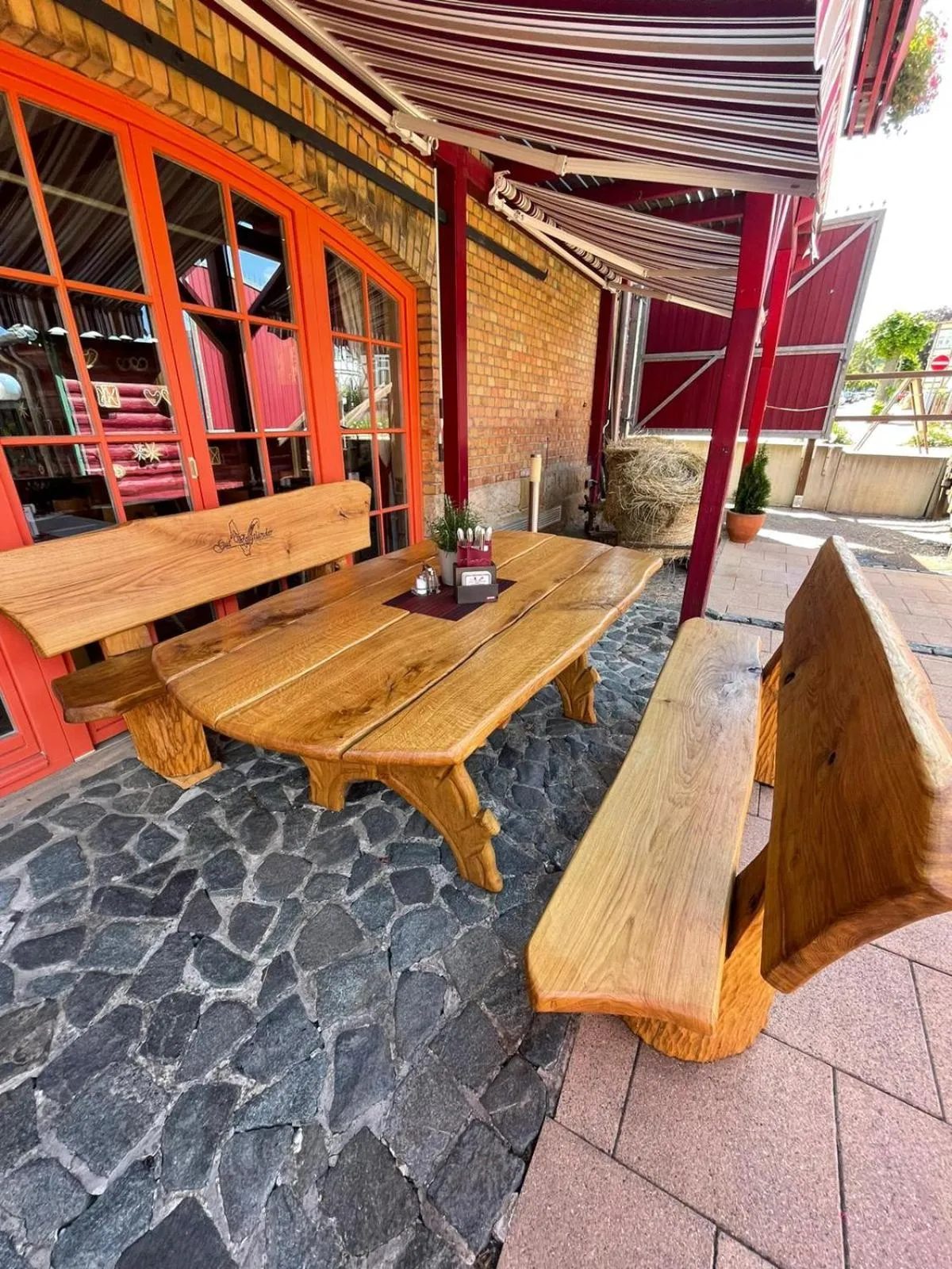 Patio in Hotel Gut Voigtlaender