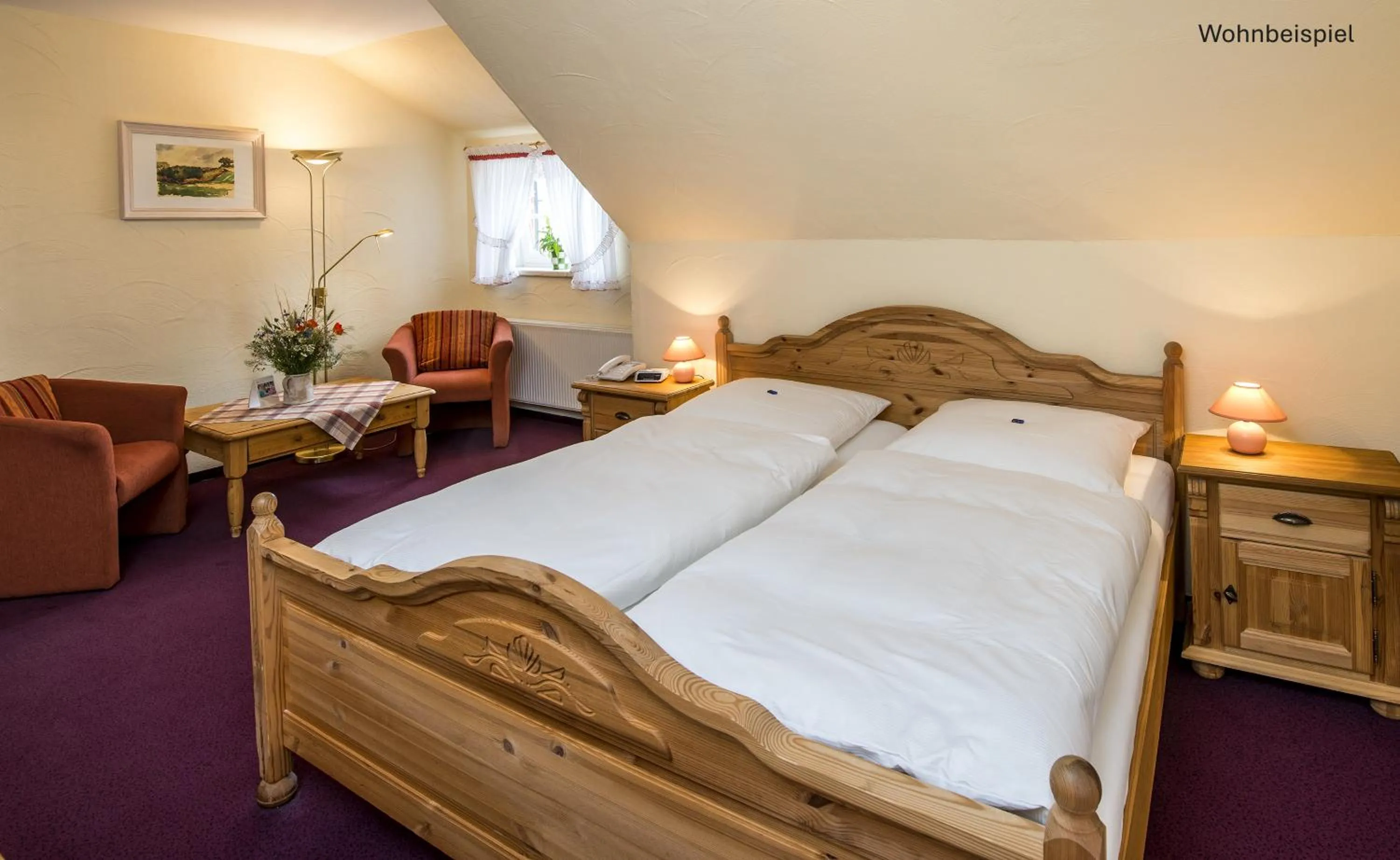 Photo of the whole room, Bed in Hotel Gut Voigtlaender