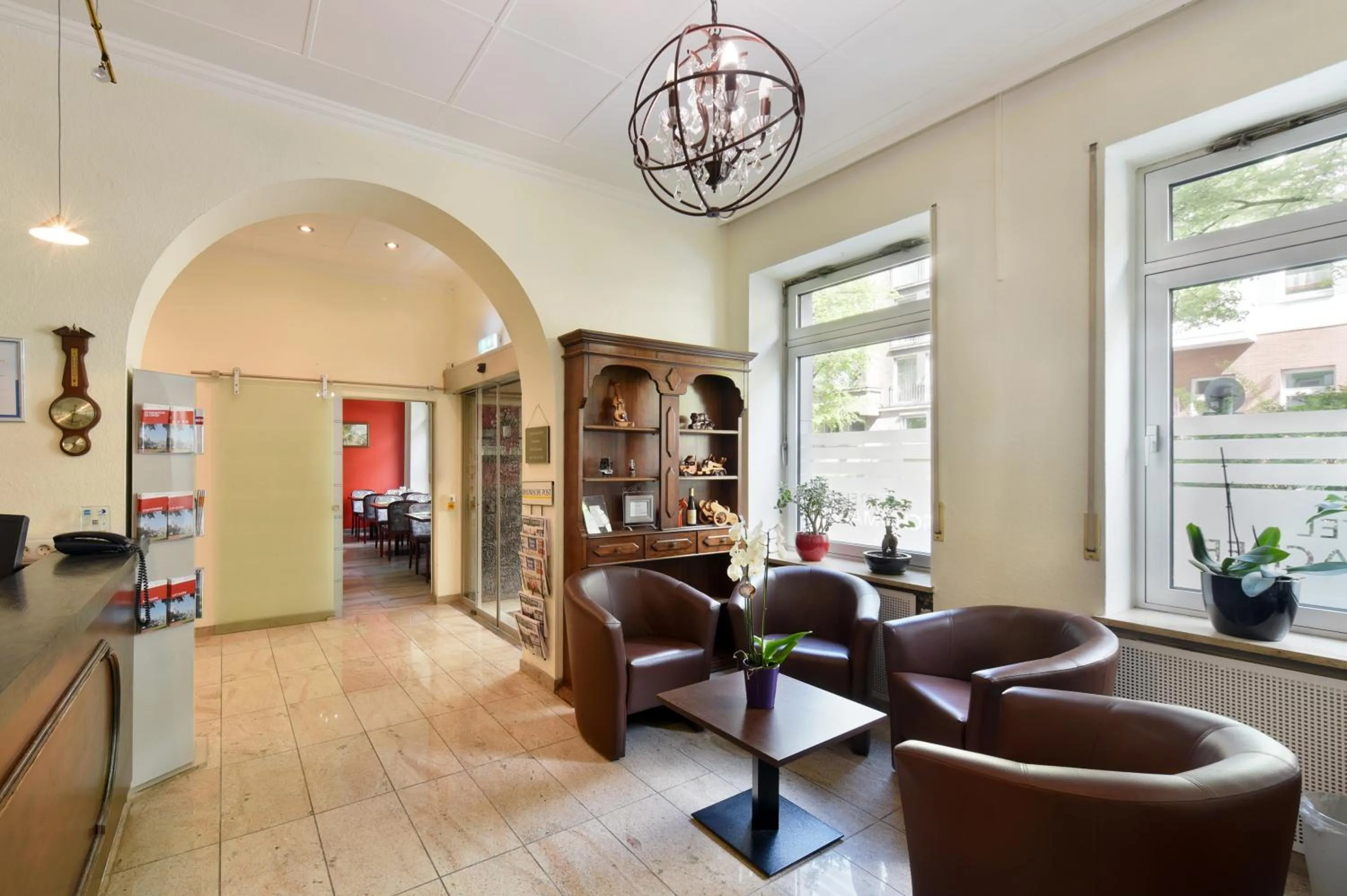 Lobby or reception in Hotel Schumacher Düsseldorf