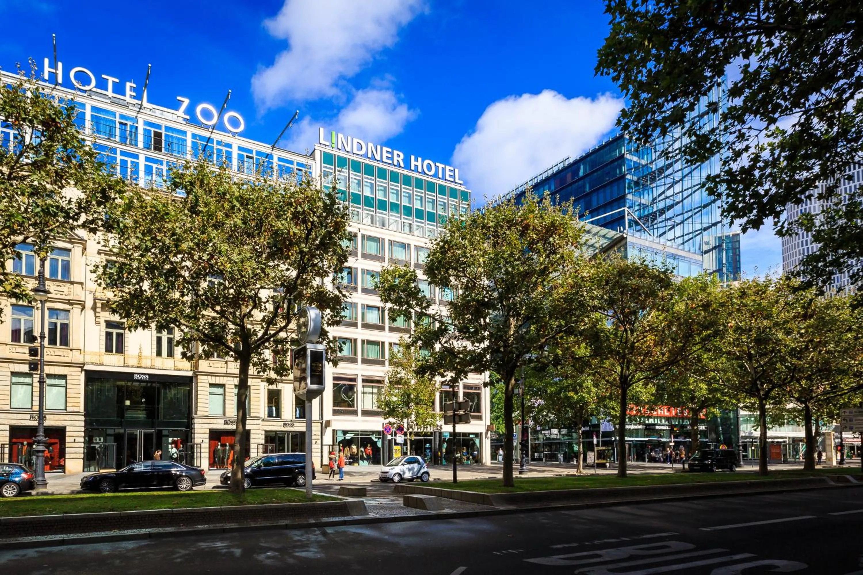 Property building in Lindner Hotel Berlin Ku'damm, part of JdV by Hyatt