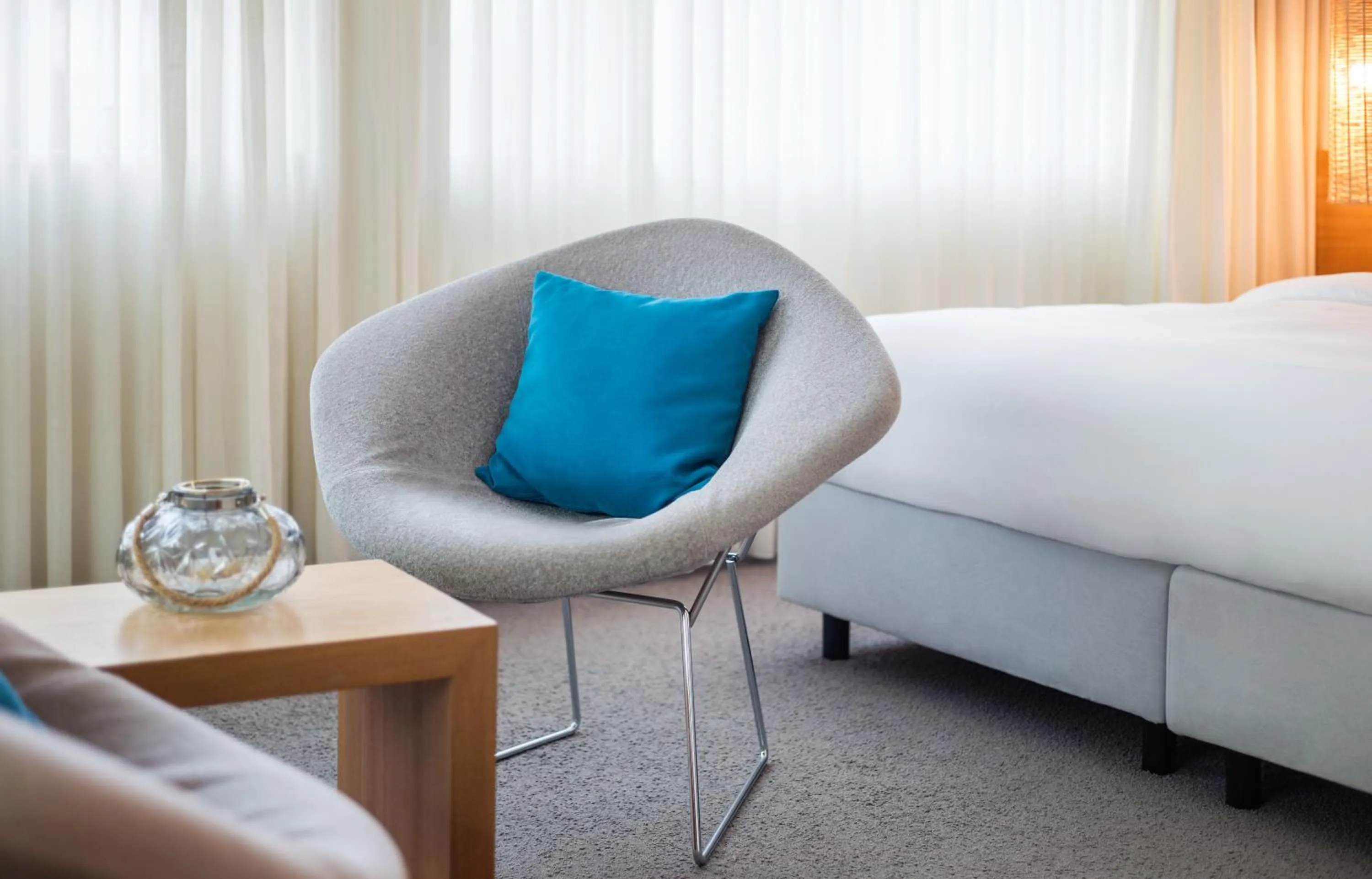 Bed in Lindner Hotel Berlin Ku'damm, part of JdV by Hyatt