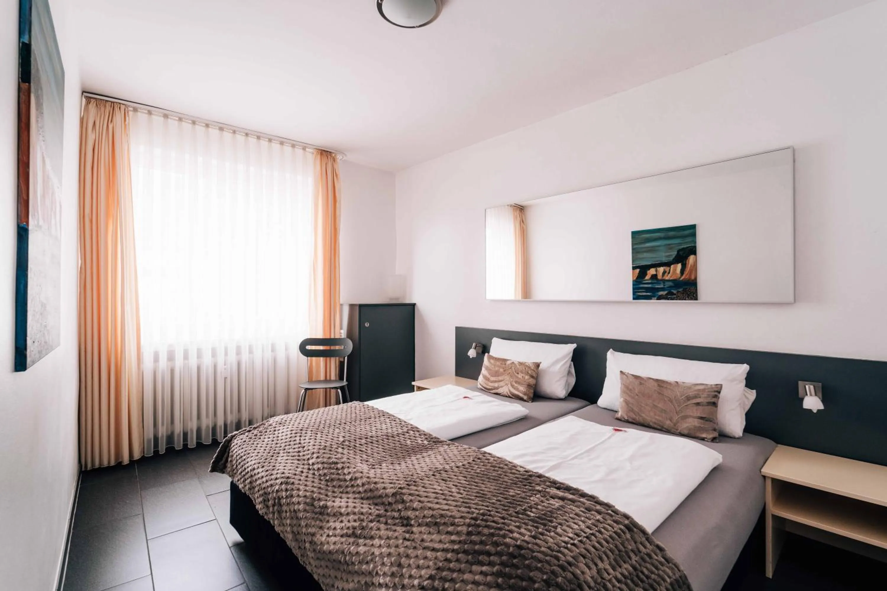 Bed in Hotel International am Theater