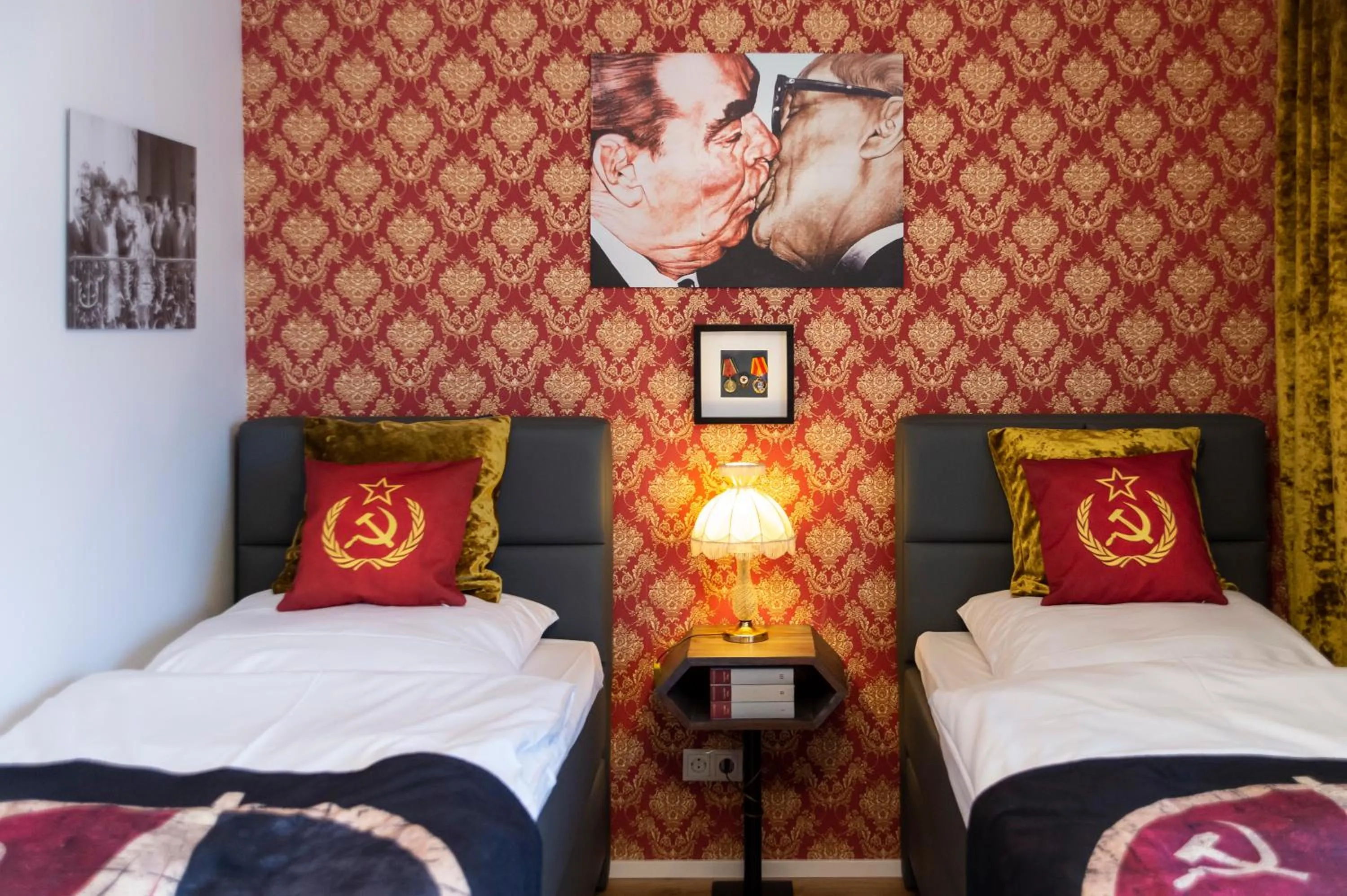 Bed in Rheinland Hotel