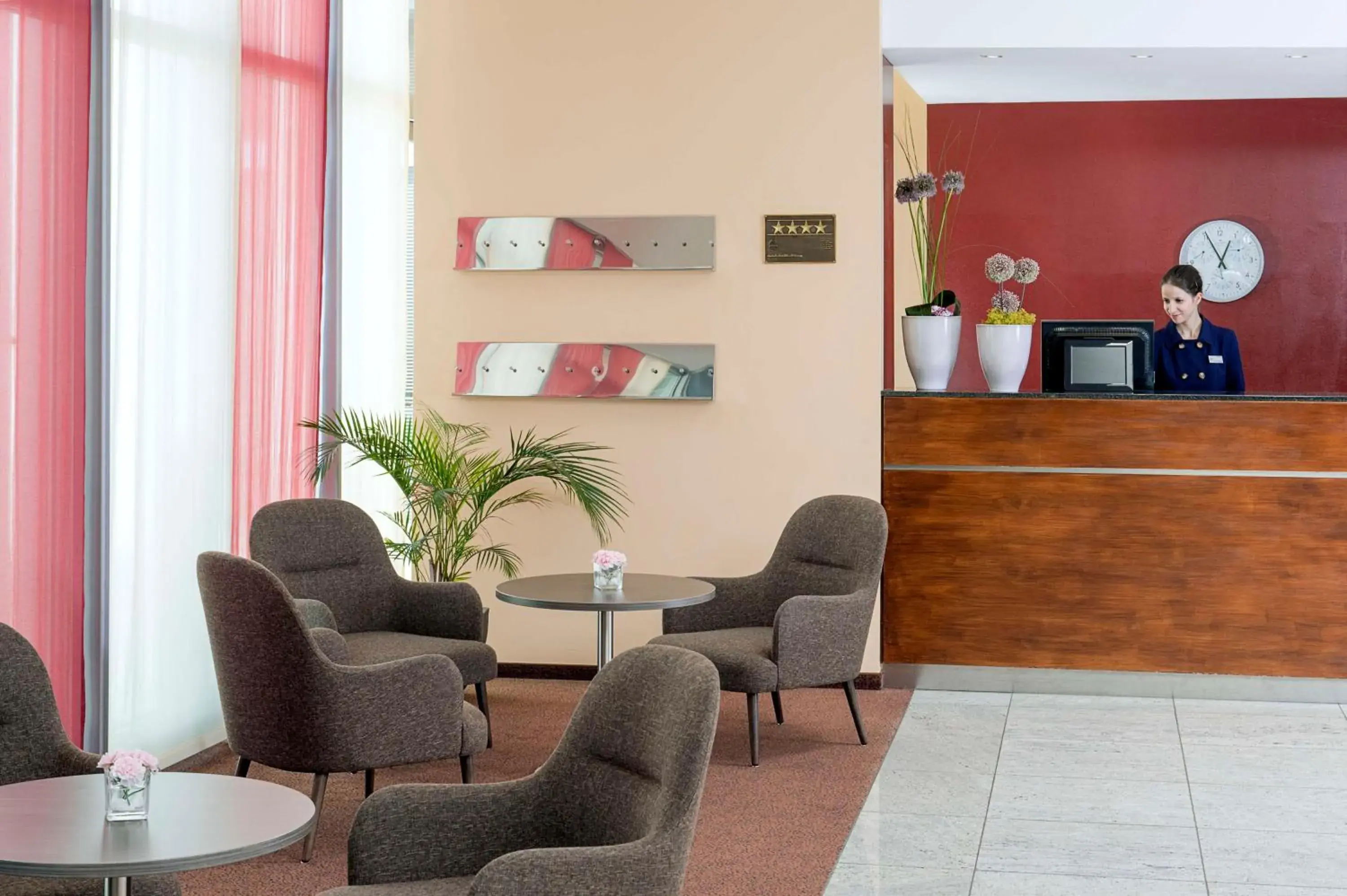 Lobby or reception in NH München Ost Conference Center Lobby or reception in NH München Ost Conference Center