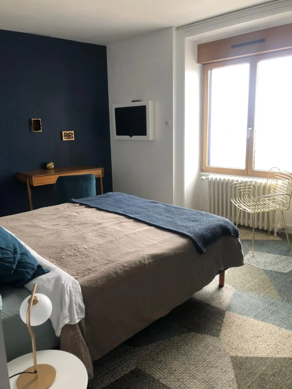 Toilet, Bed in Kêr L - Breizh & Breakfast