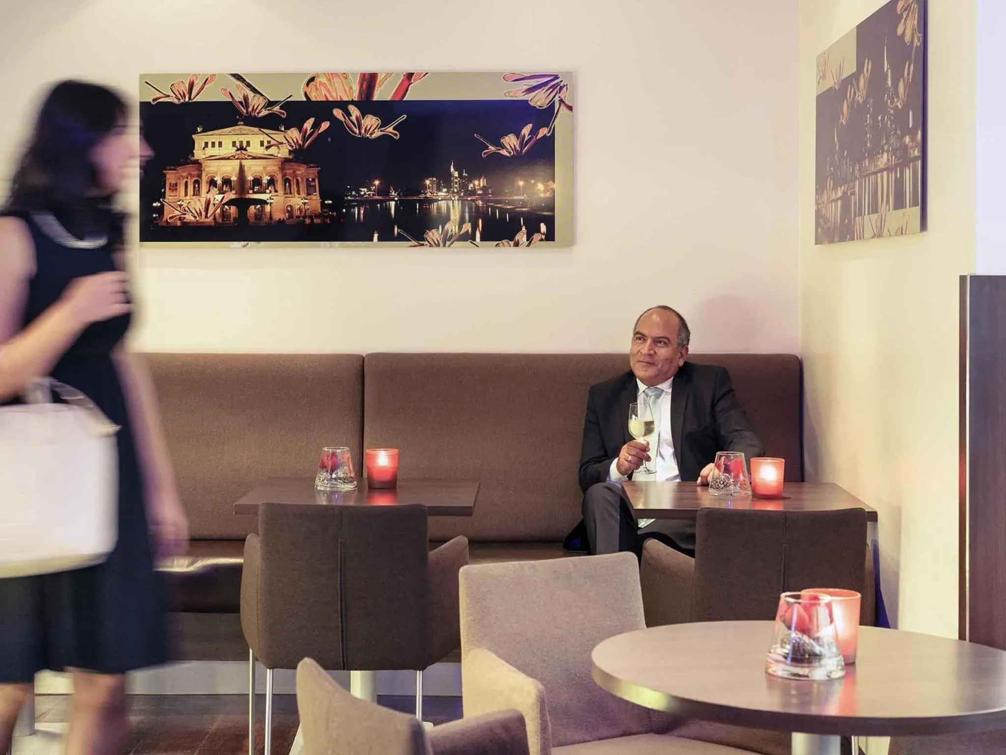 Lounge or bar in Mercure Hotel Frankfurt Eschborn Ost