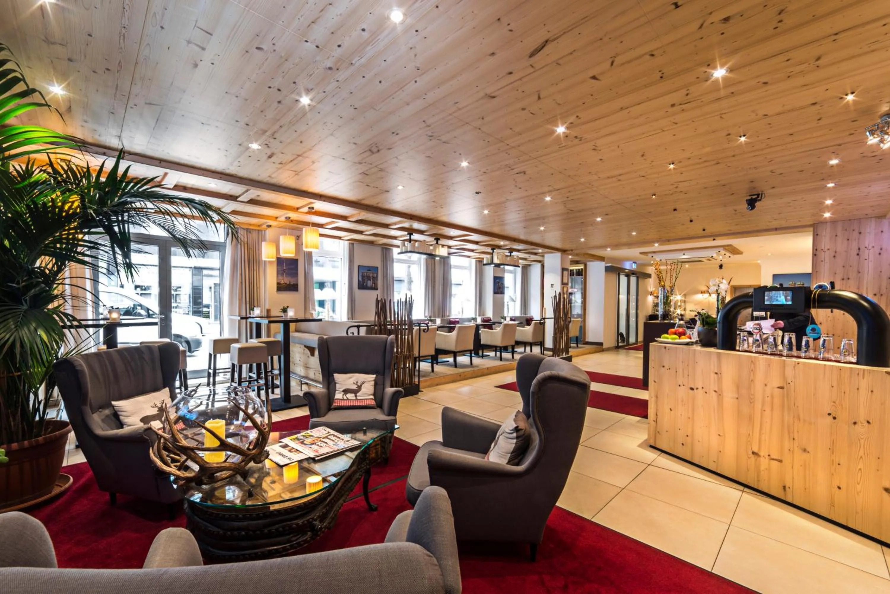 Lounge or bar in Drei Loewen