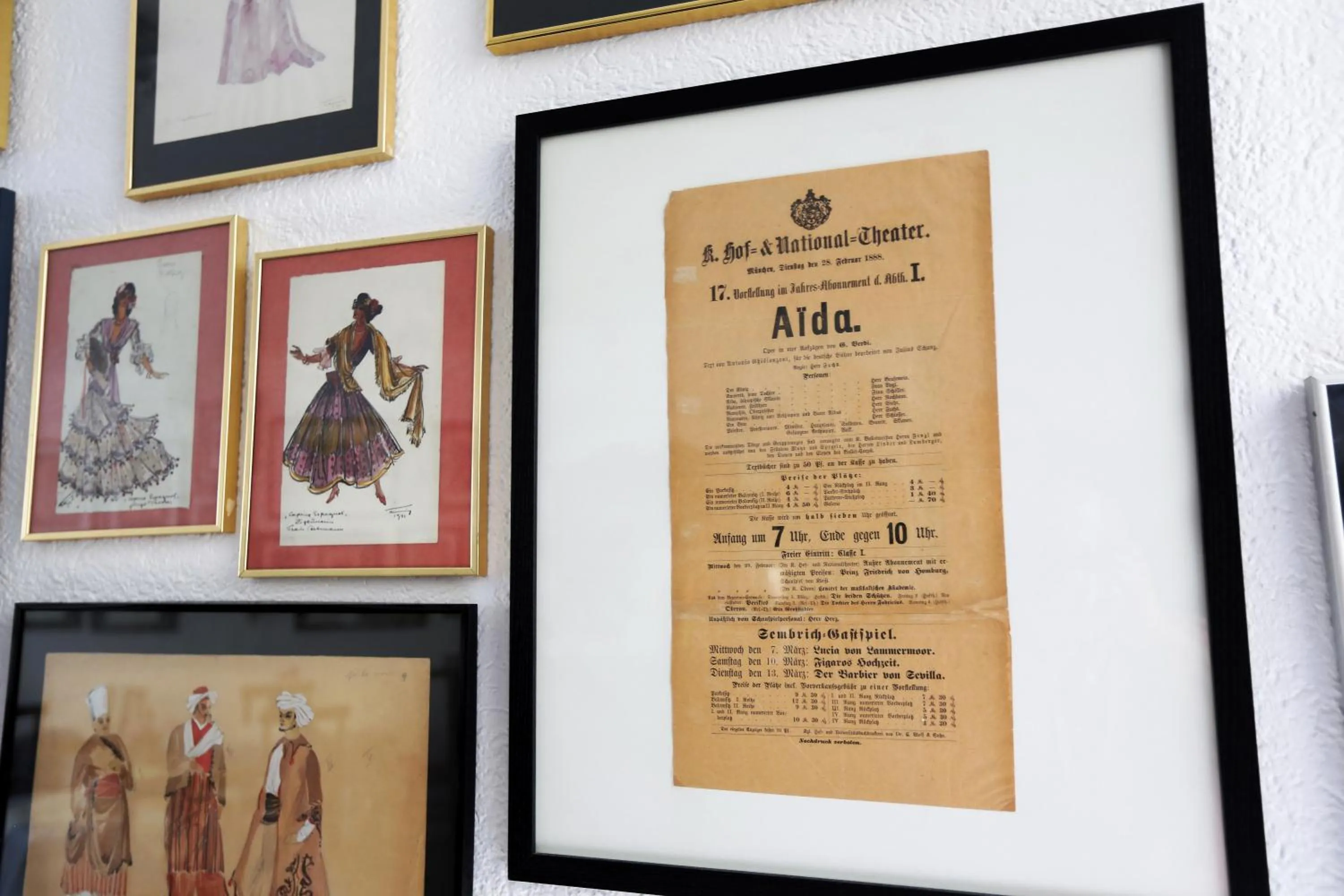 Decorative detail in Hotel Nymphenburg City - München