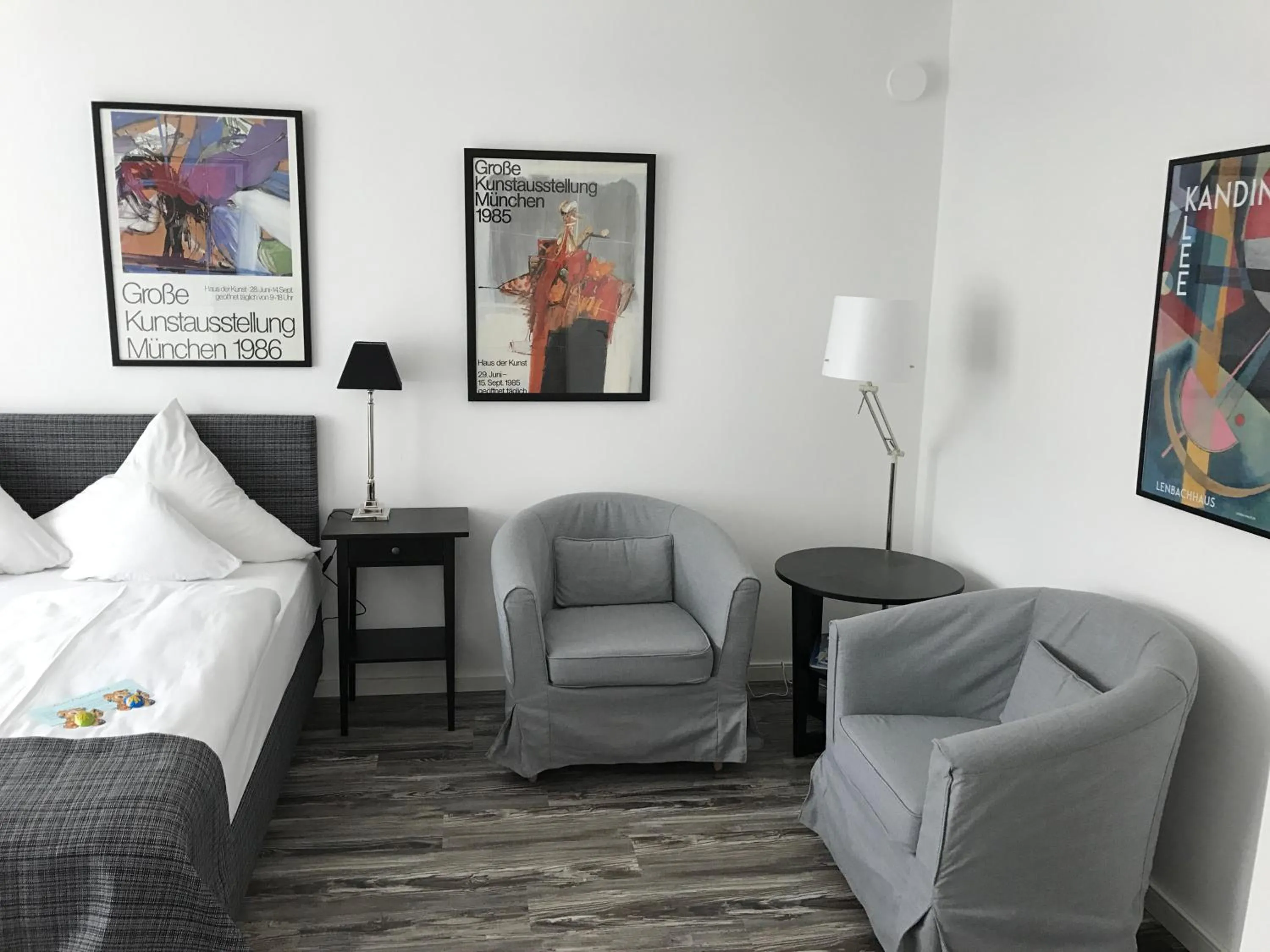 Balcony/Terrace, Bed in Hotel Nymphenburg City - München