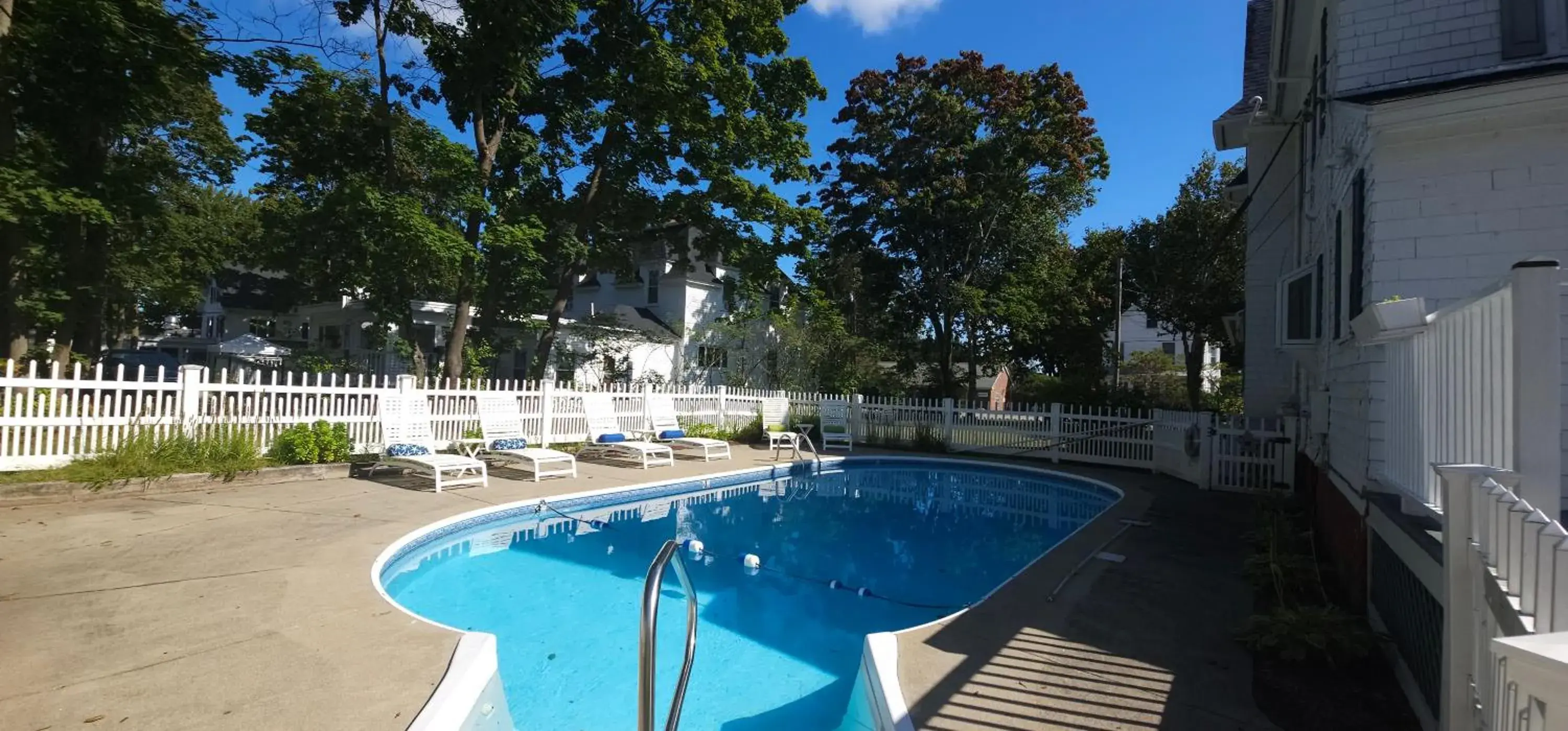 Swimming pool in Old Orchard Beach Inn Swimming pool in Old Orchard Beach Inn