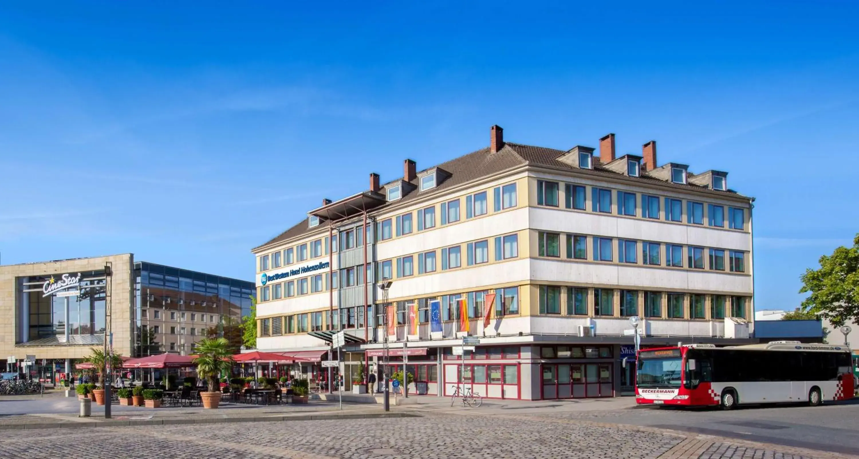 Property building in Best Western Hotel Hohenzollern Property building in Best Western Hotel Hohenzollern