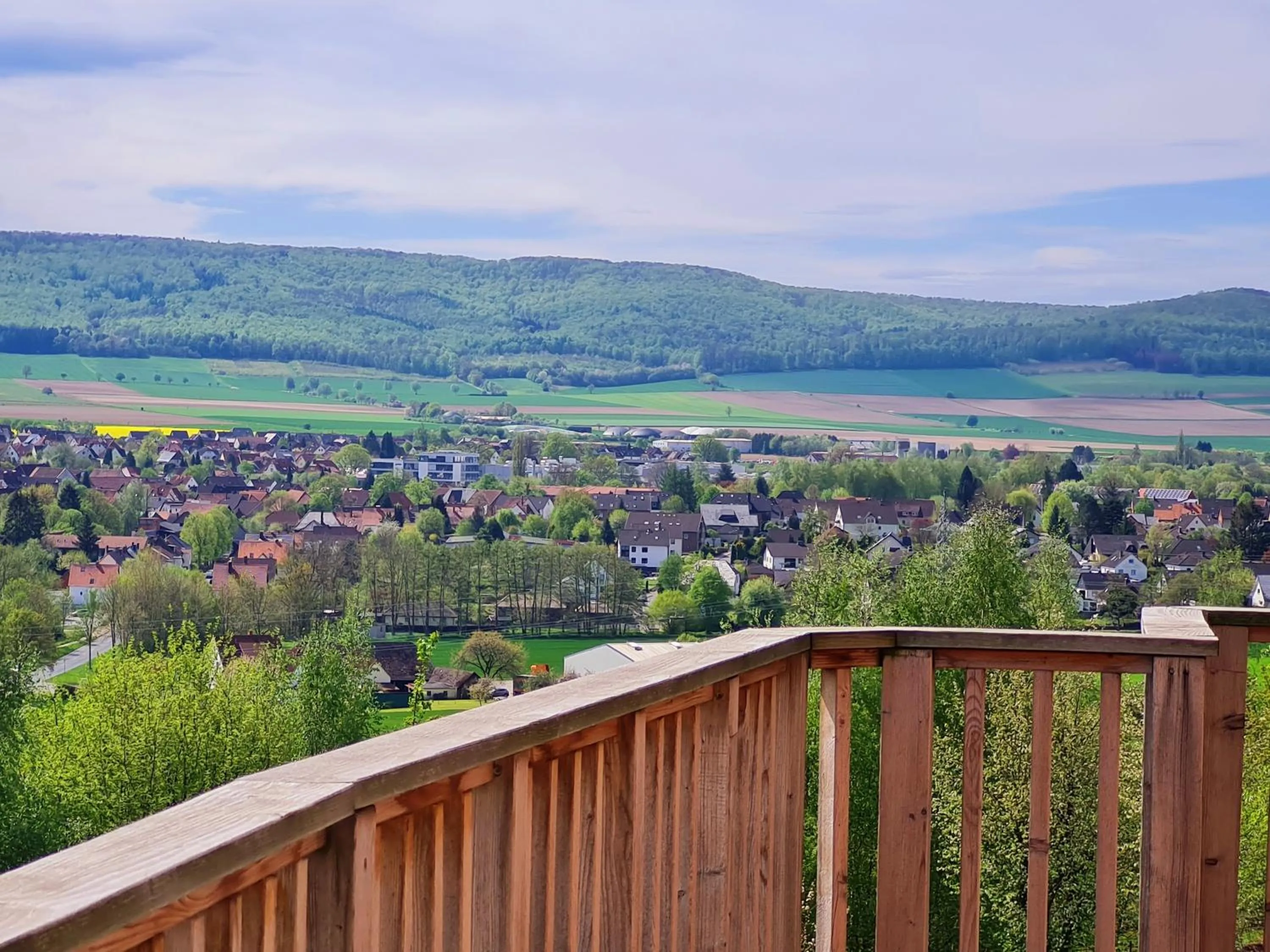 View (from property/room) in Hotel Waldquelle - Baumhaushotel Aerzen
