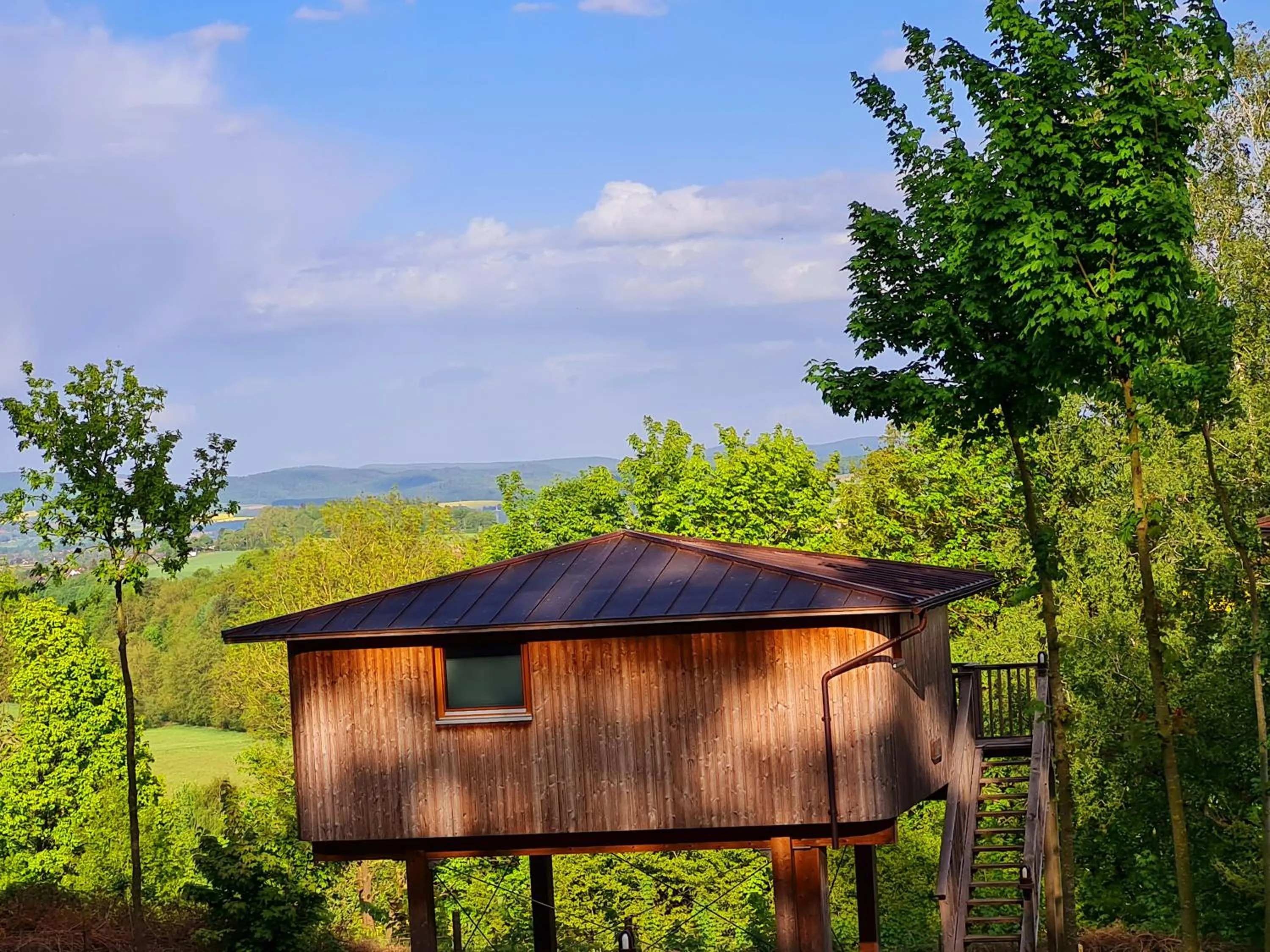 Property building in Hotel Waldquelle - Baumhaushotel Aerzen