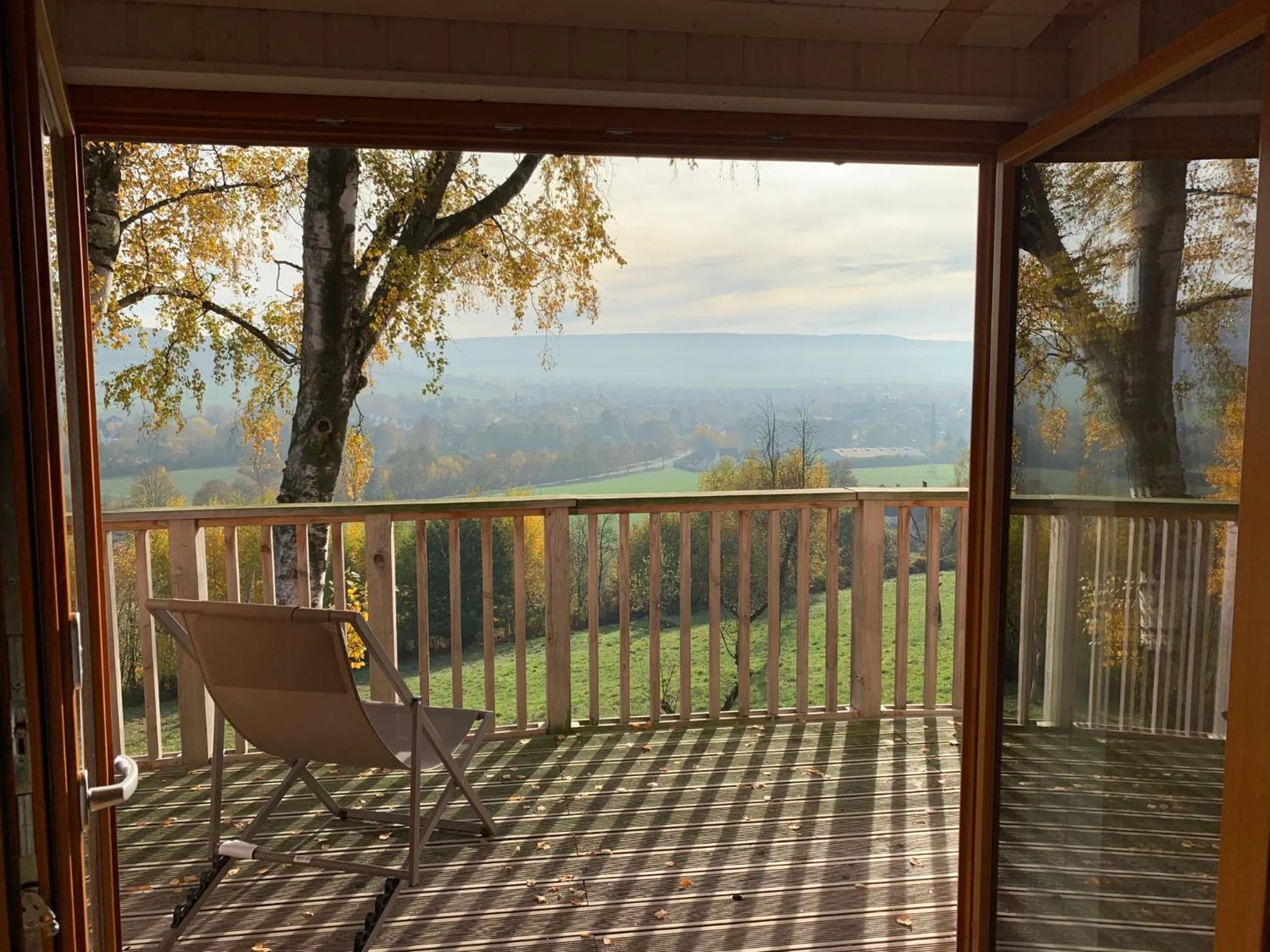 View (from property/room) in Hotel Waldquelle - Baumhaushotel Aerzen