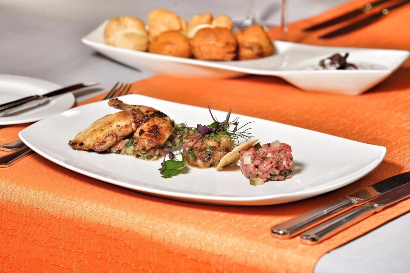 Restaurant/places to eat in Seaside Park Hotel Leipzig