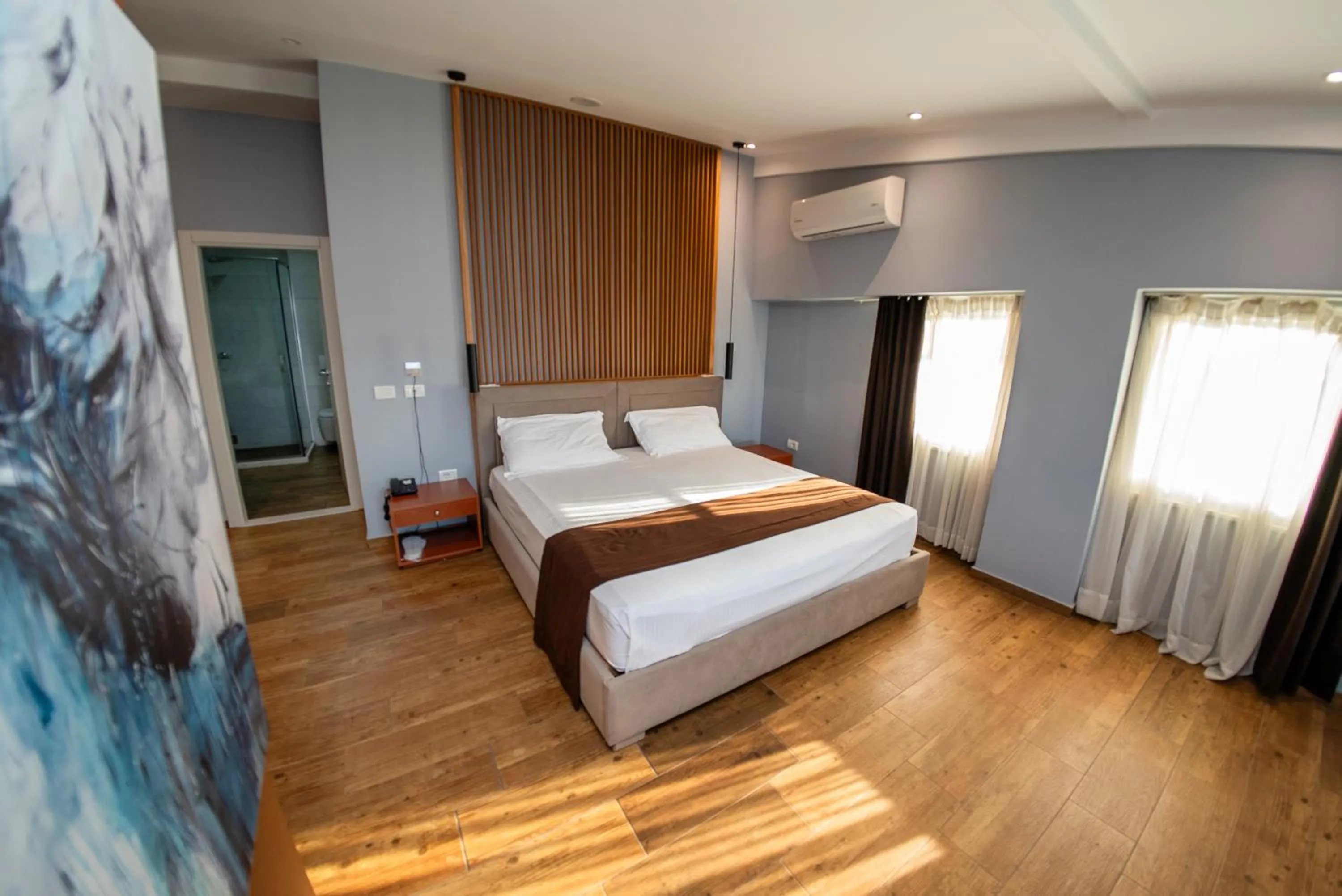 Bed in Olivar Hotel Tirana