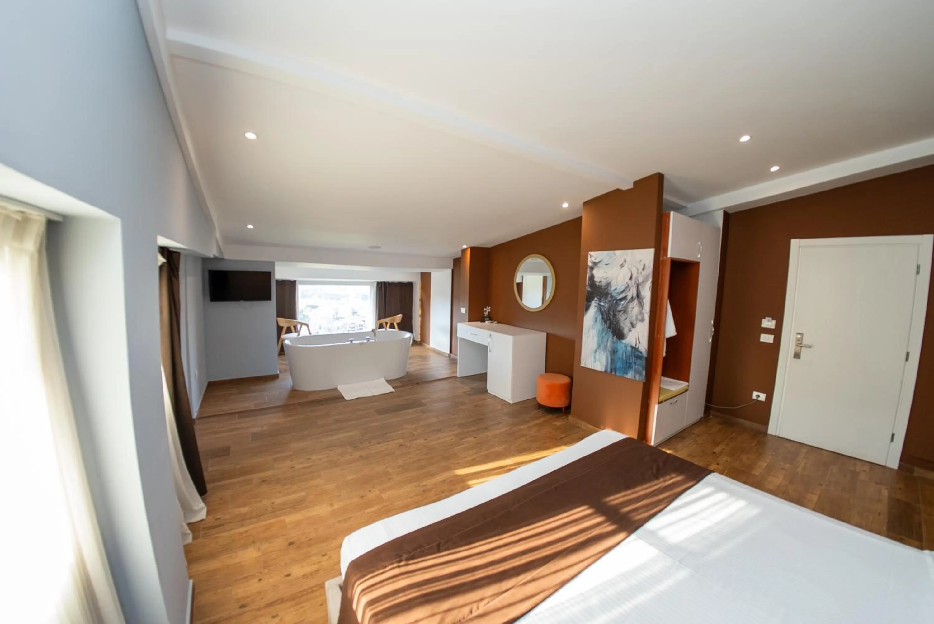 Photo of the whole room, Bed in Olivar Hotel Tirana