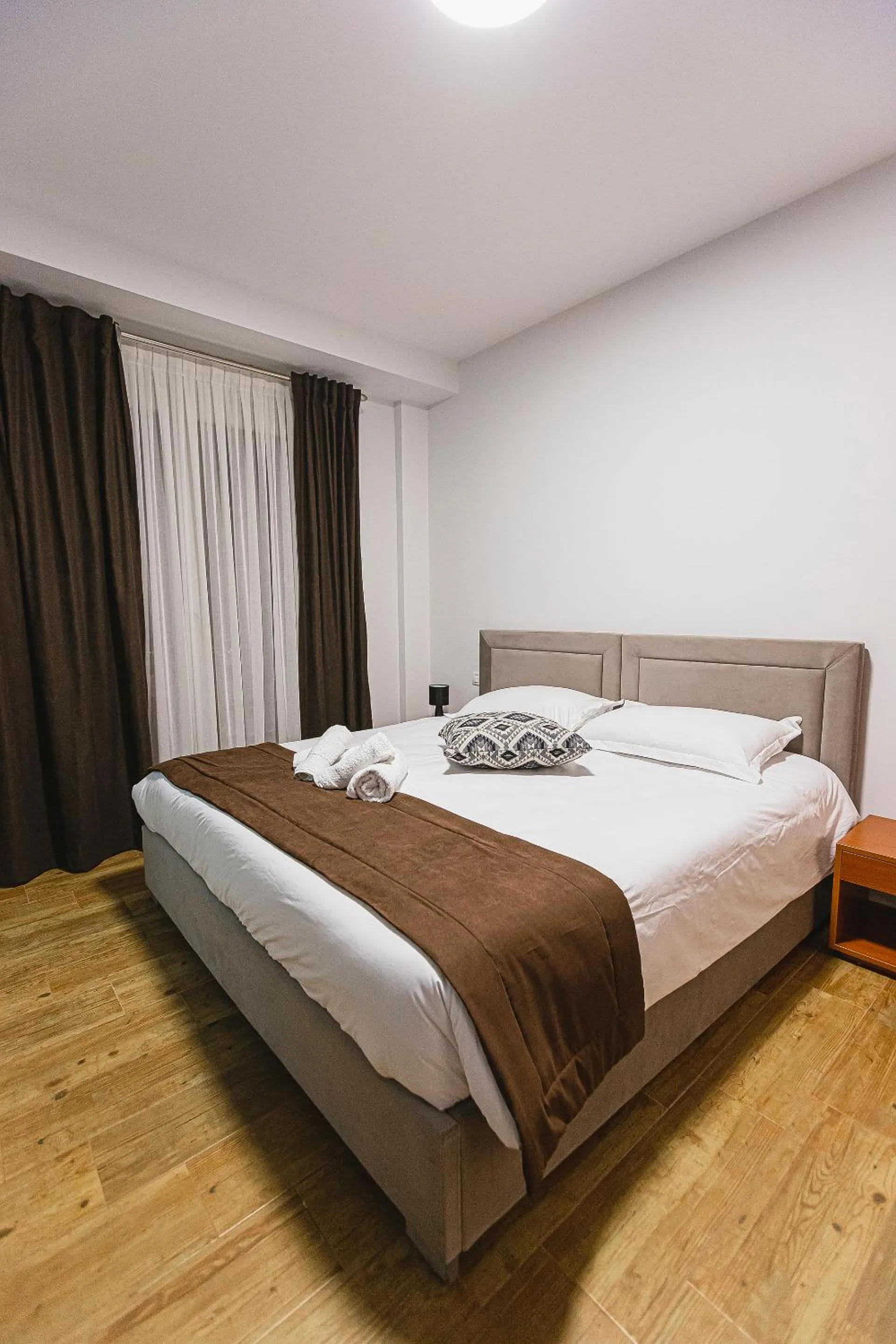 Bed in Olivar Hotel Tirana
