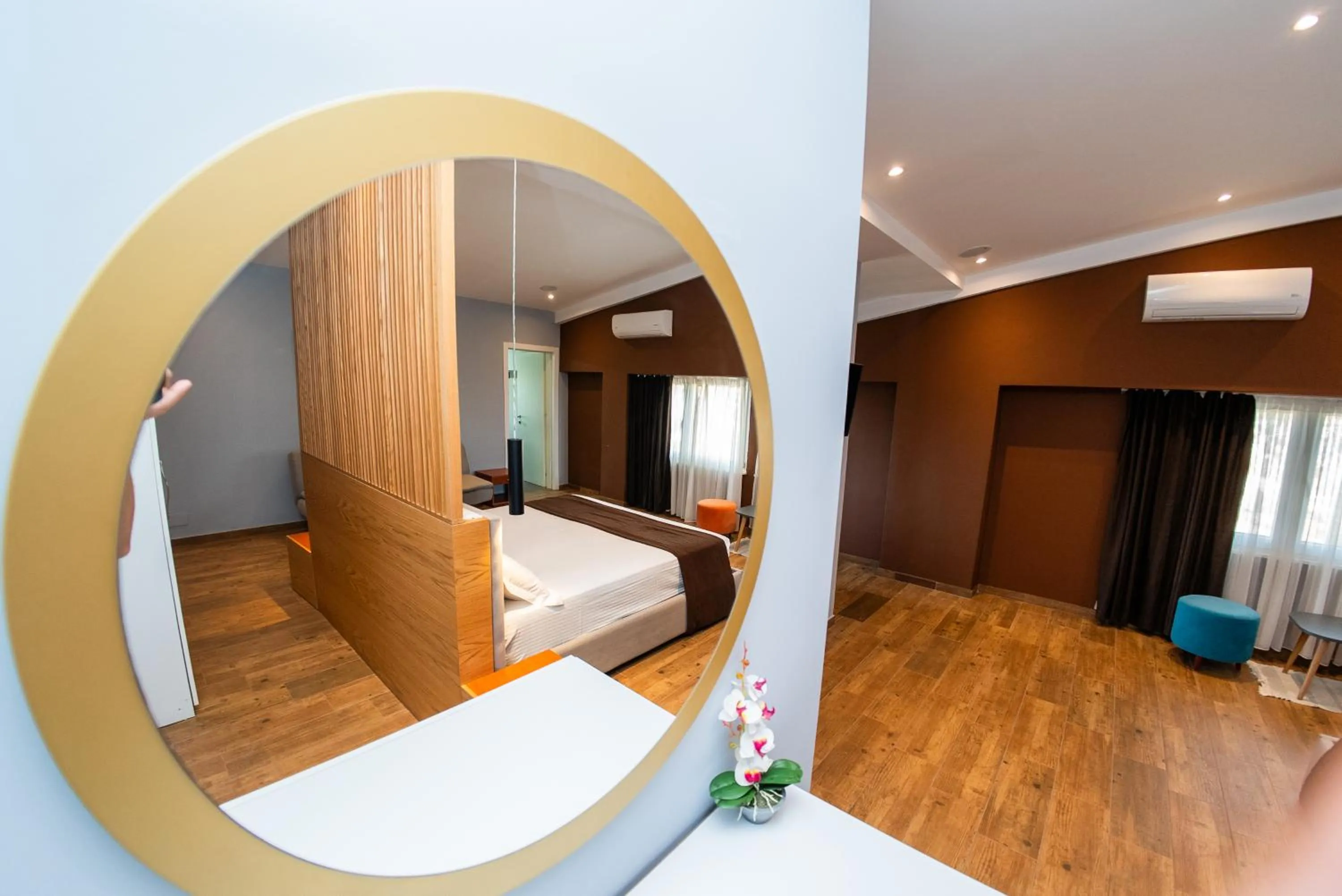 Photo of the whole room, Bed in Olivar Hotel Tirana