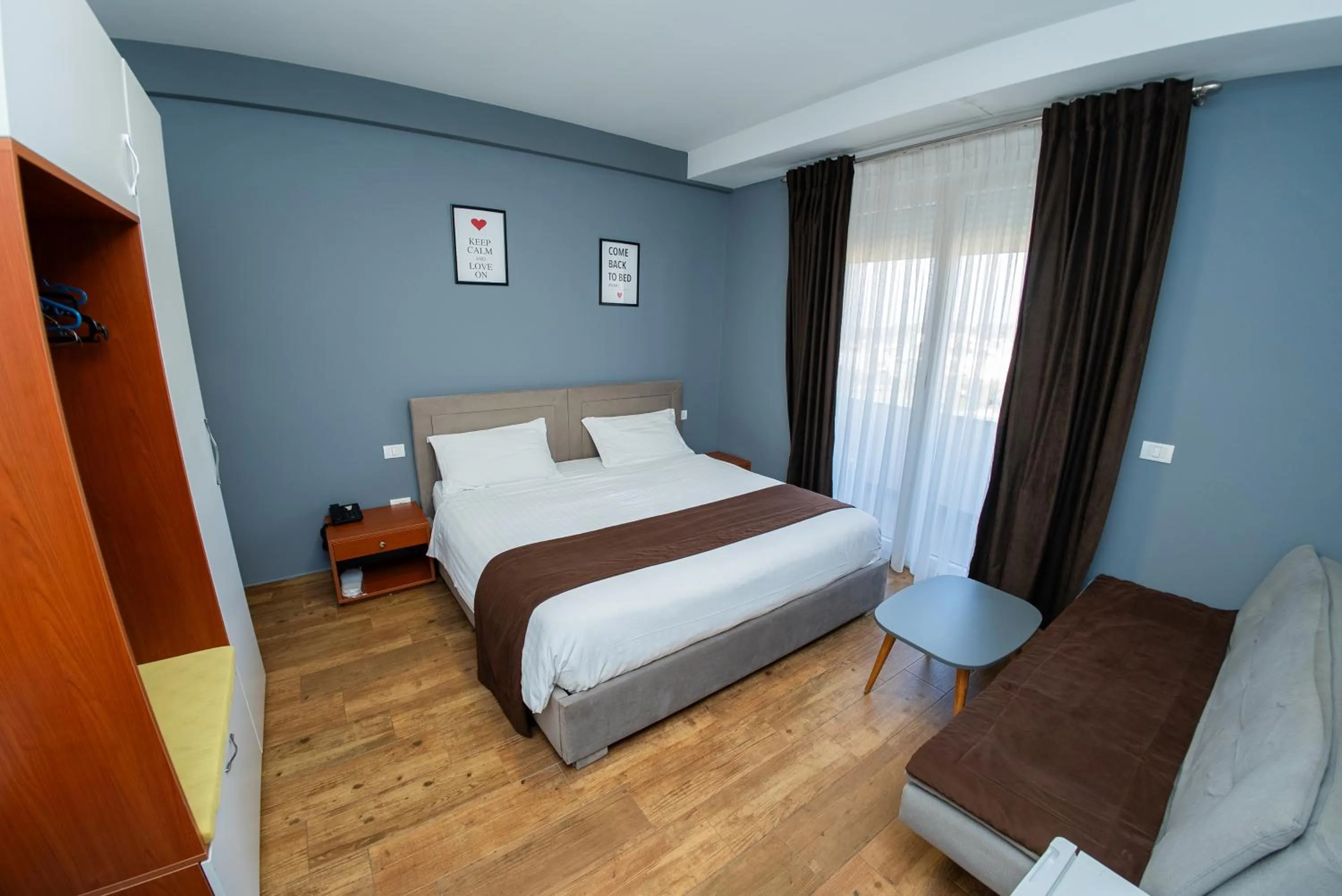 Bed in Olivar Hotel Tirana