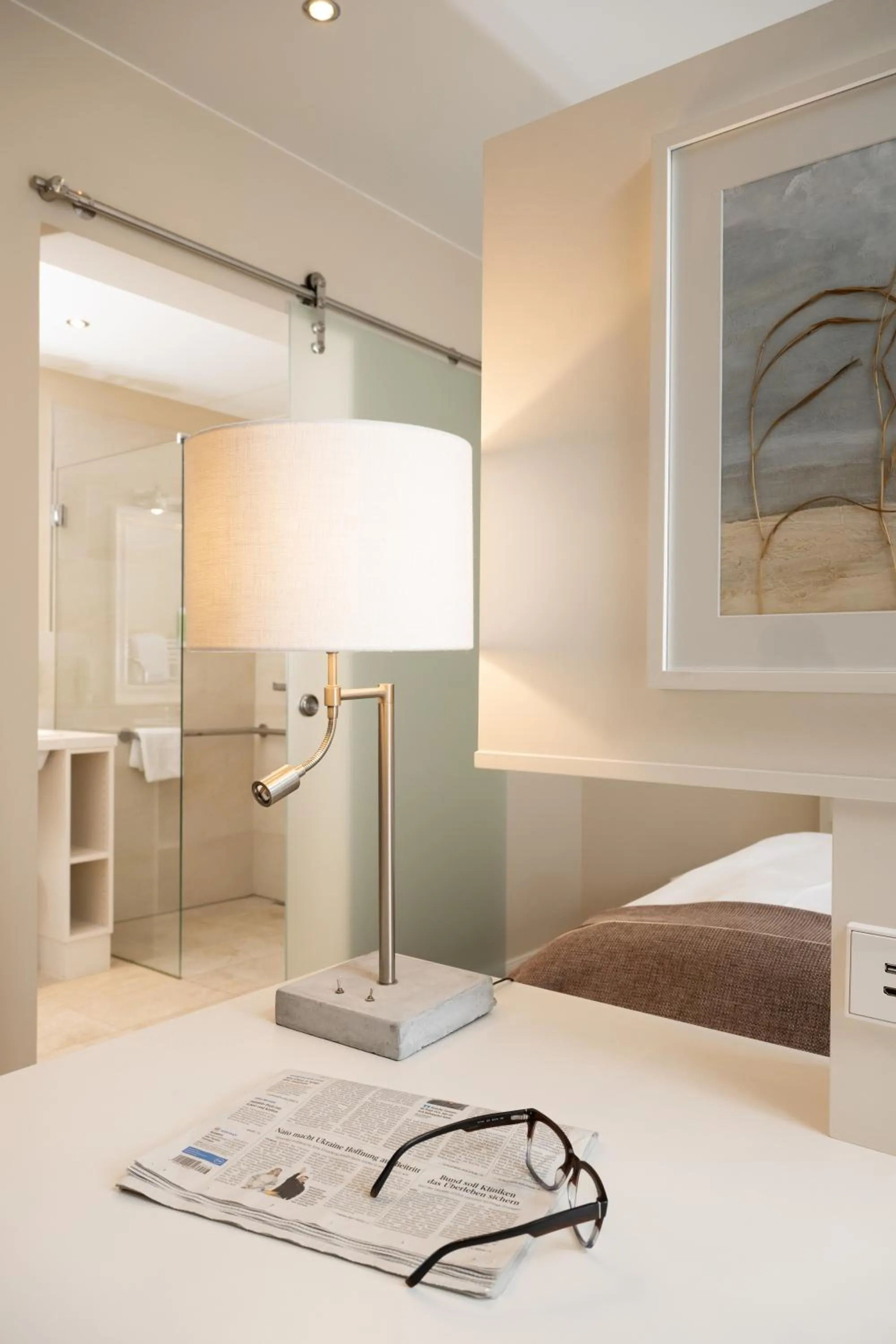 Photo of the whole room, Bed in Hotel Birke, Ringhotel Kiel