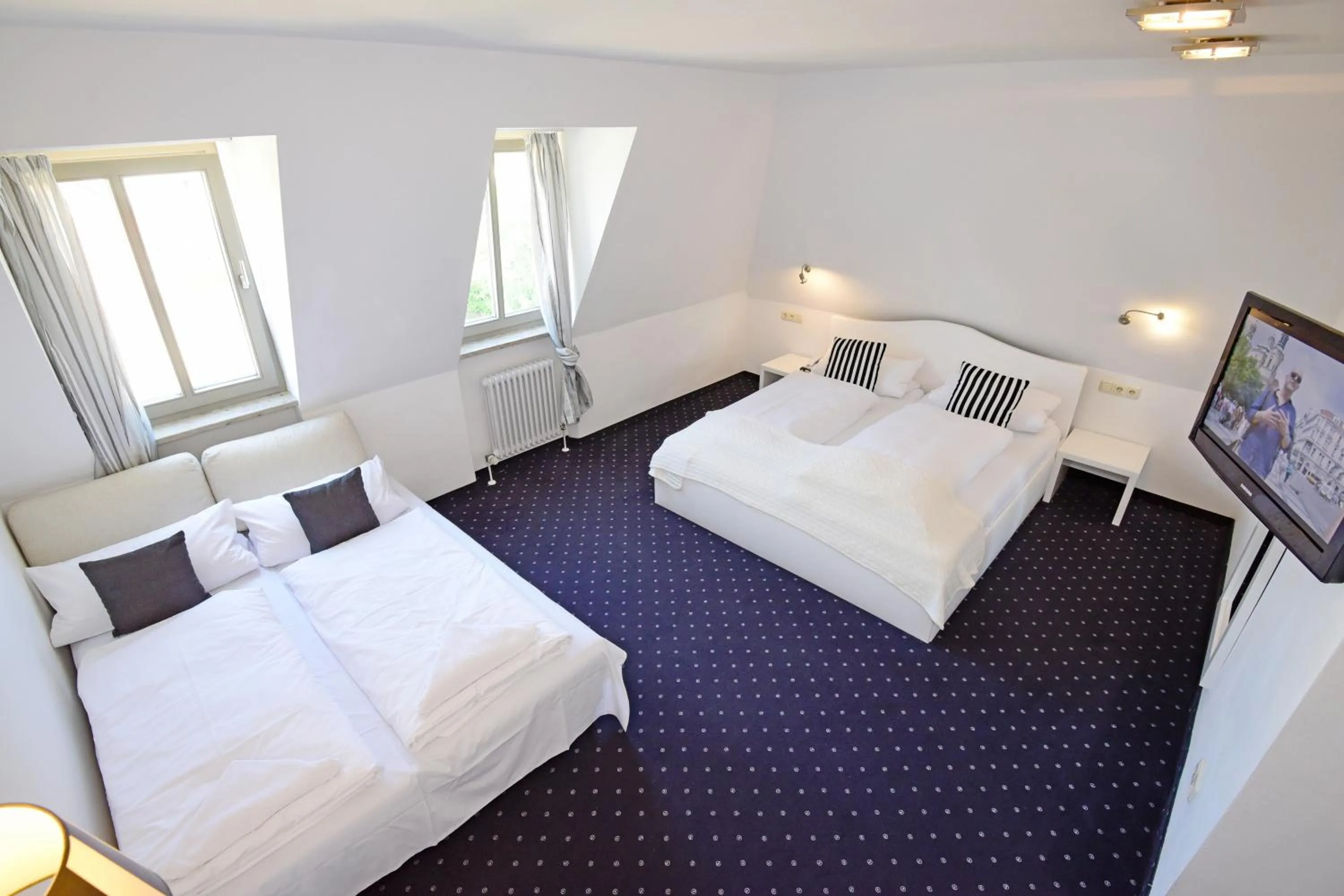 Photo of the whole room, Bed in Hotel Domizil