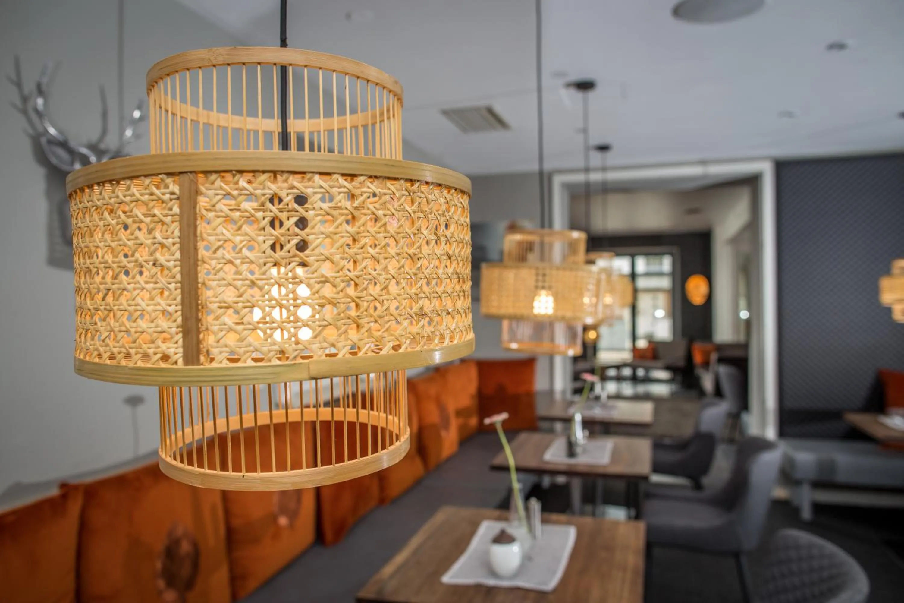 Lobby or reception in Hotel Domizil