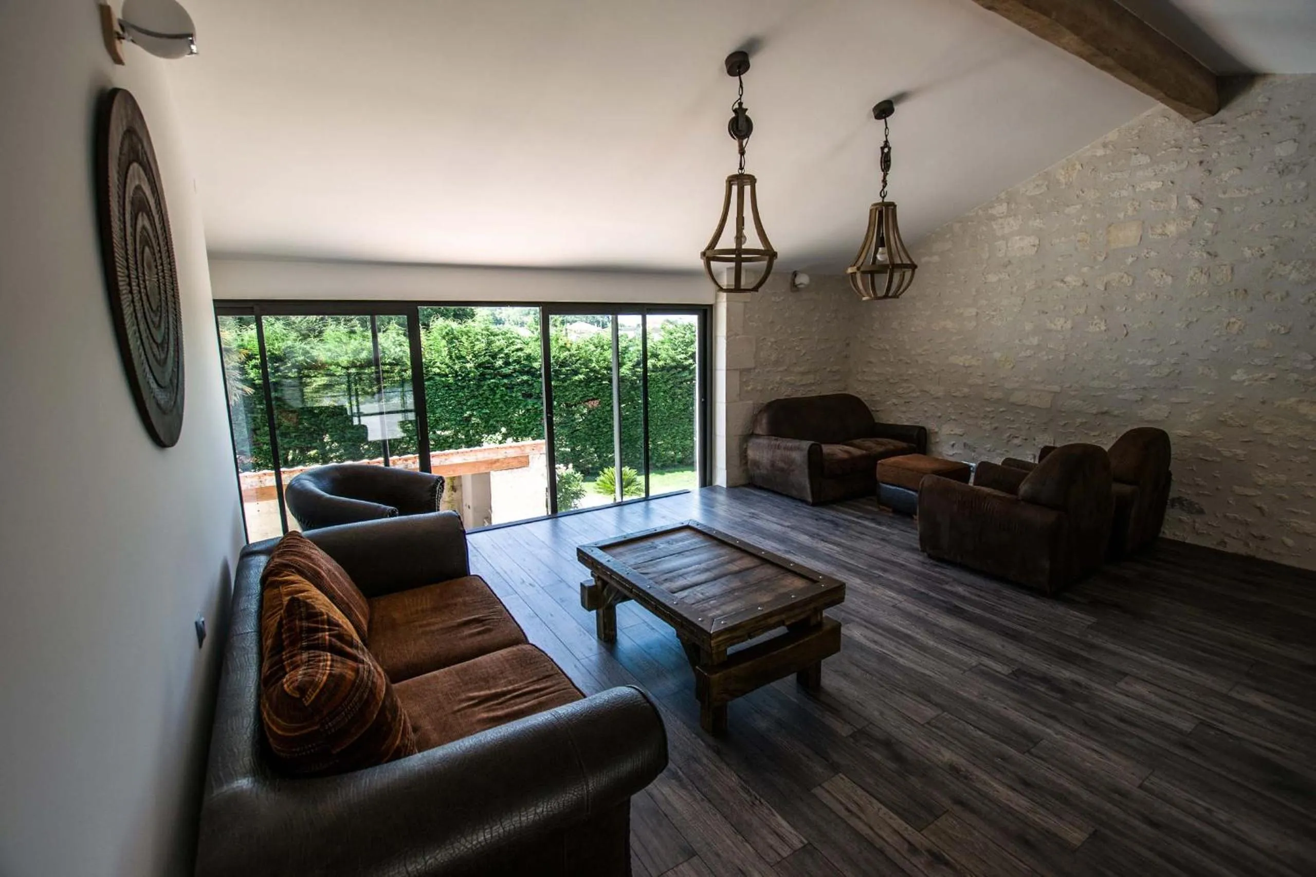 Living room in Les Cuves - Saintes