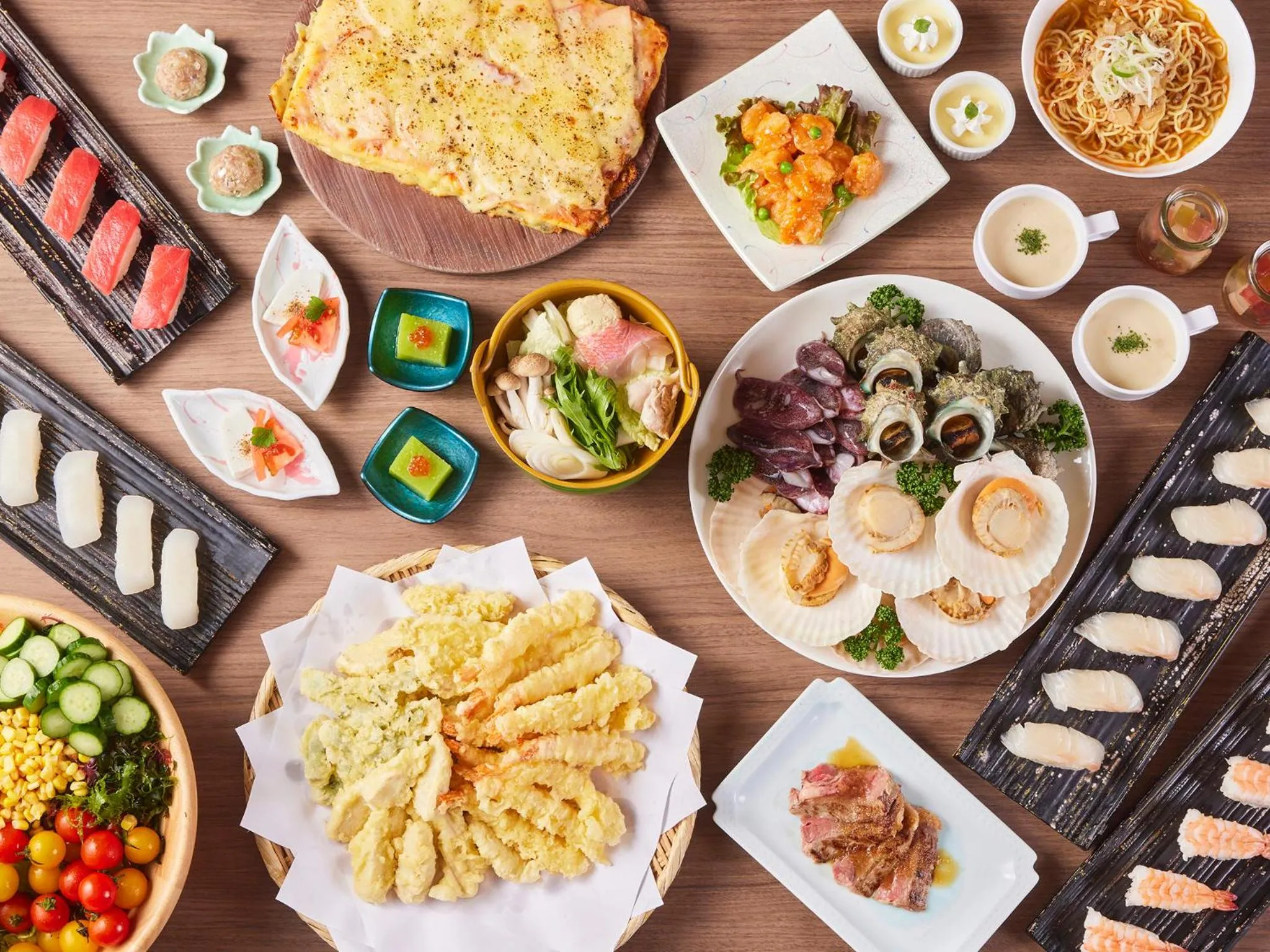 Food in Mikazuki Sea-Park Hotel Katsuura