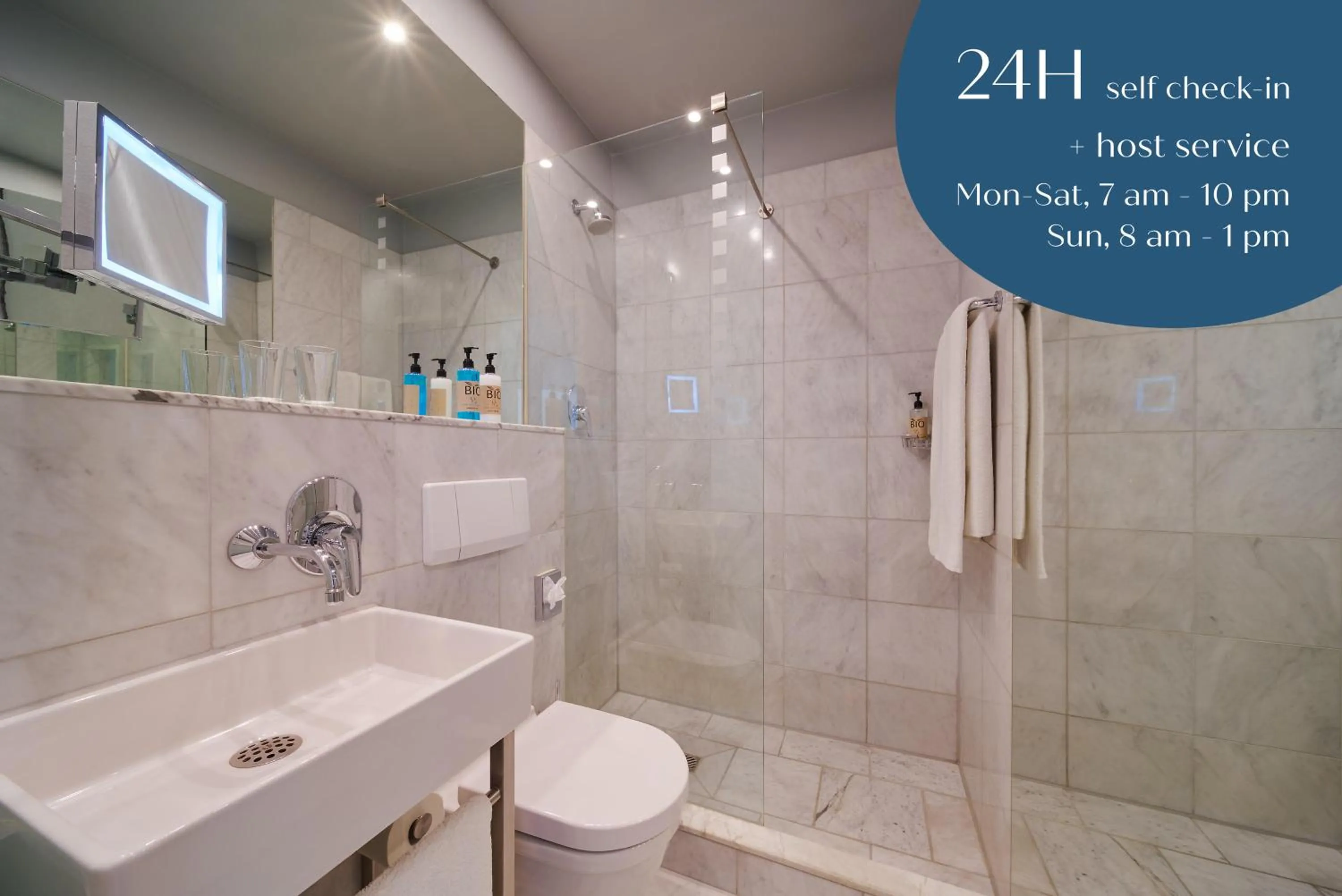 Bathroom in Classik Hotel Antonius